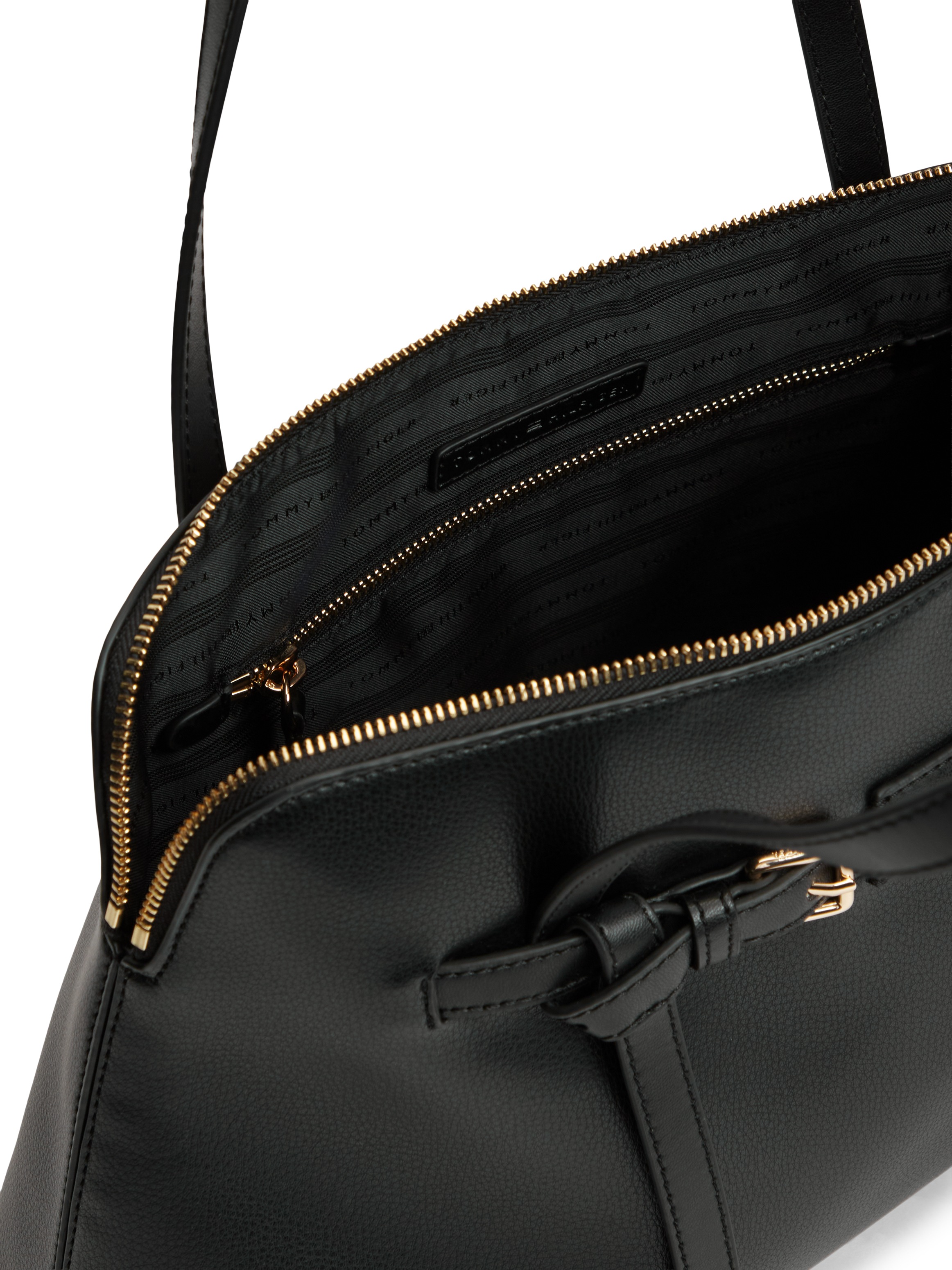 Tommy Hilfiger Handtasche »TH BUCKLE TOTE« Damen Schultertasche, mit Zierschnalle und TH-Schmuckelement