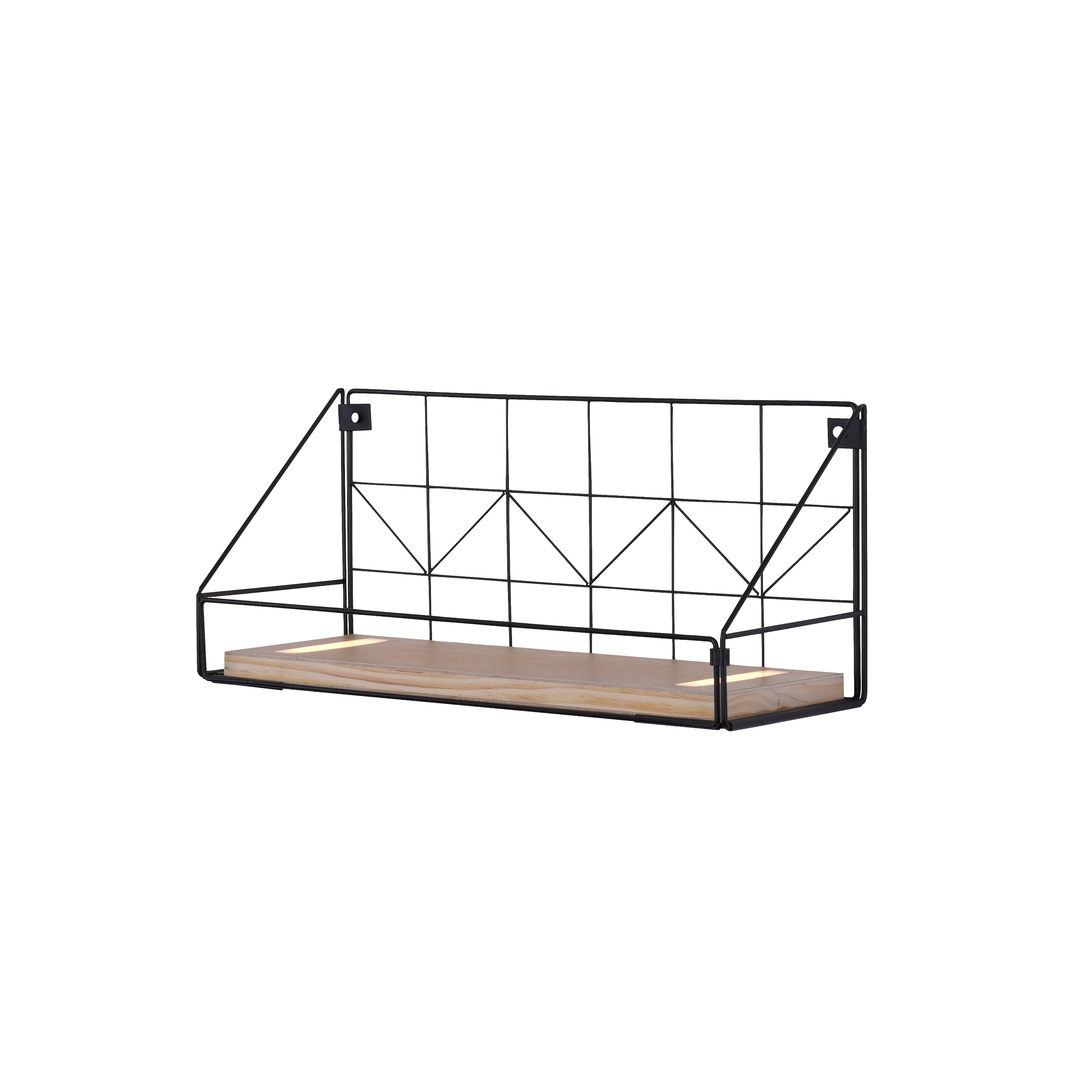 JUST LIGHT Wandleuchte »BOARD«, 1 flammig, Leuchtmittel LED-Board | LED fest integriert, LED, Schalter, Schnurschalter