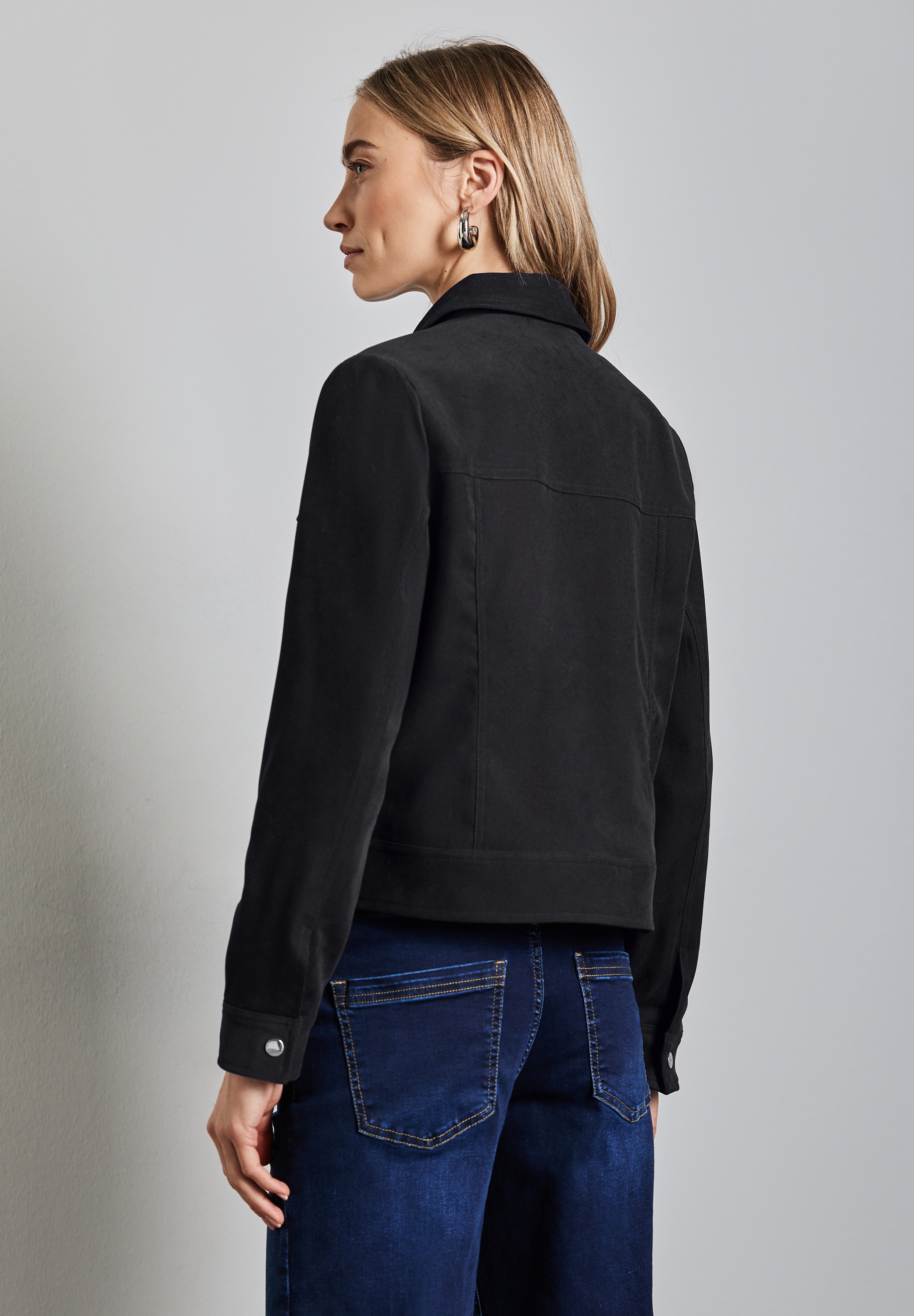 STREET ONE Kurzjacke, ohne Kapuze, mit Brusttaschen