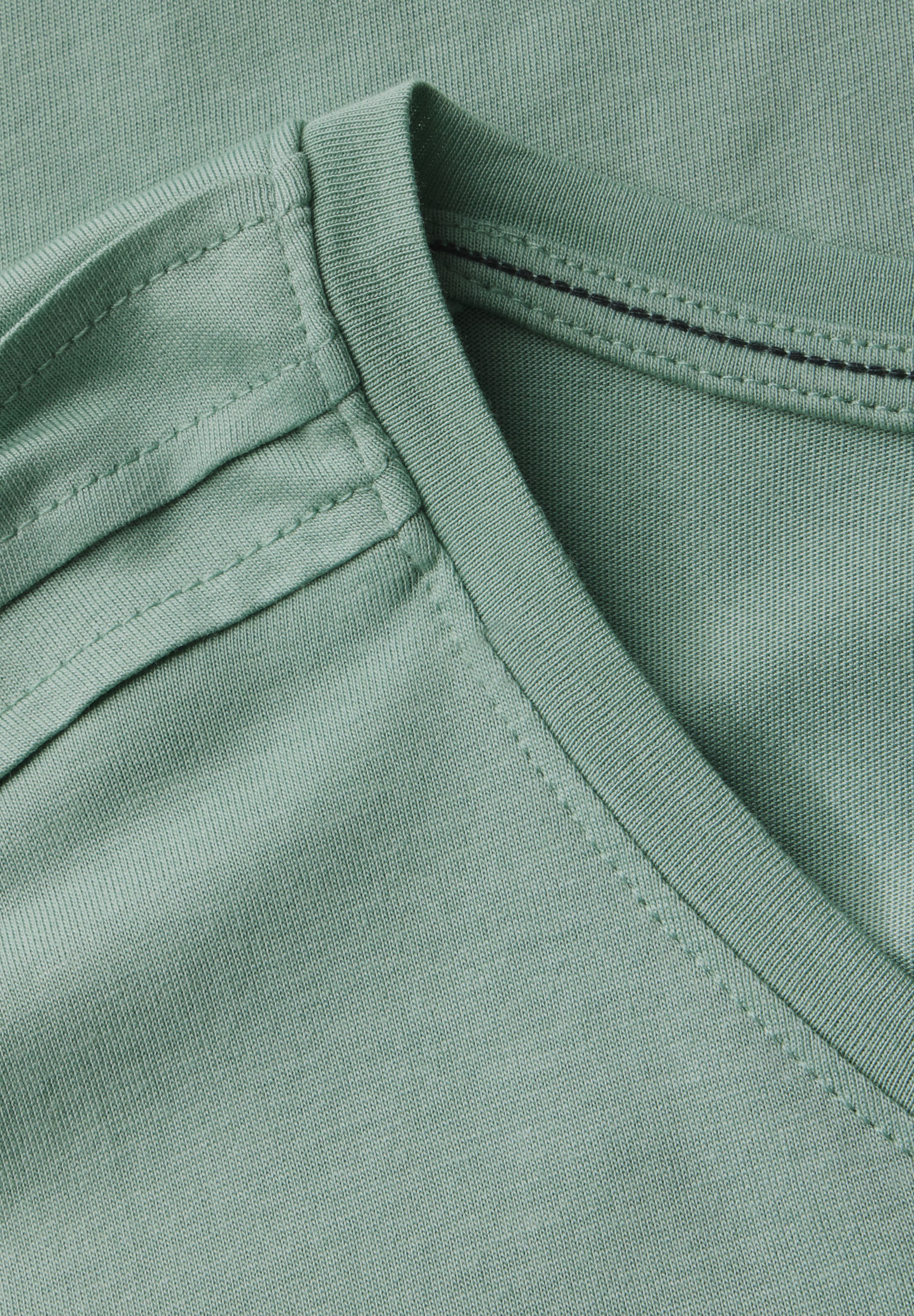 Cecil V-Shirt, mit Elastiksaum