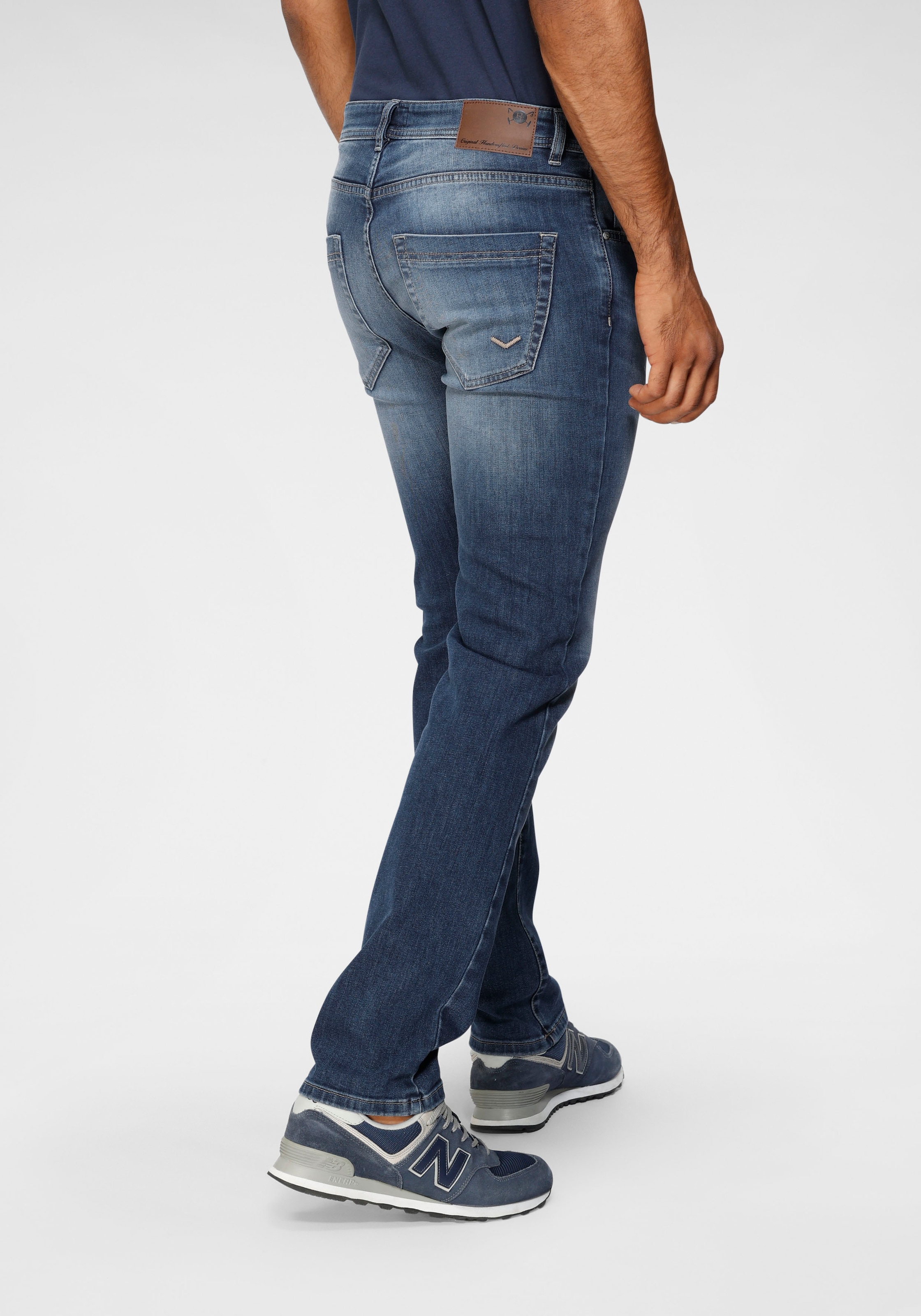 ▷ 5-Pocket-Jeans | BAUR TOM mit Polo TAILOR »DAVIS«, used kaufen Waschung Team