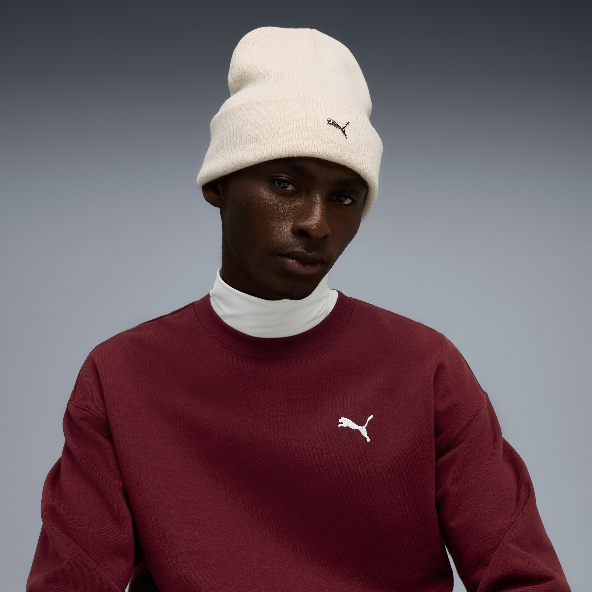 PUMA Beanie "Metal PUMA CAT Beanie Erwachsene" günstig online kaufen