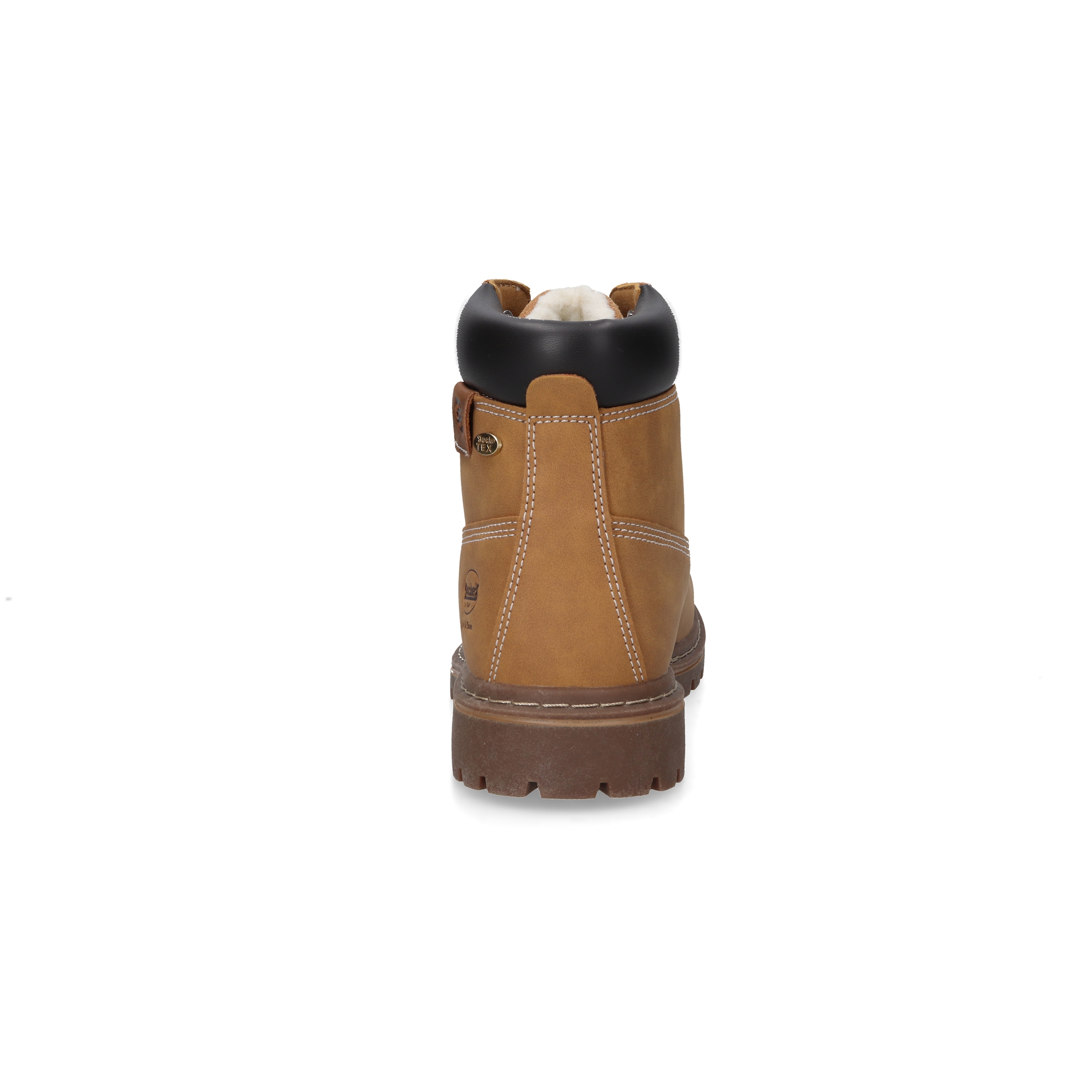 Dockers by Gerli Schnürboots, Workerboots, Schnürstiefel mit Blockabsatz