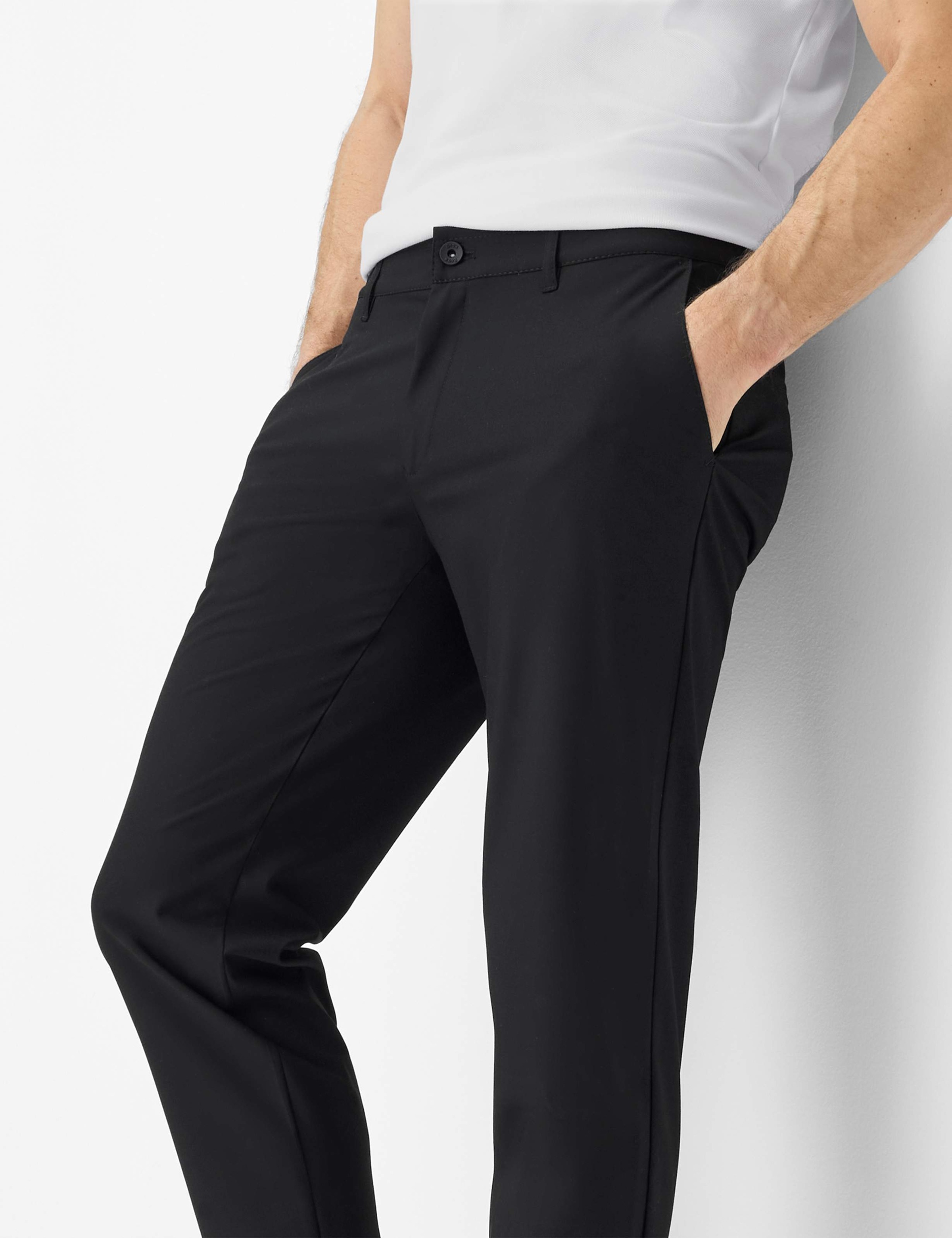 BRAX Style Phil Men's Chino Pants Black 33/34 4