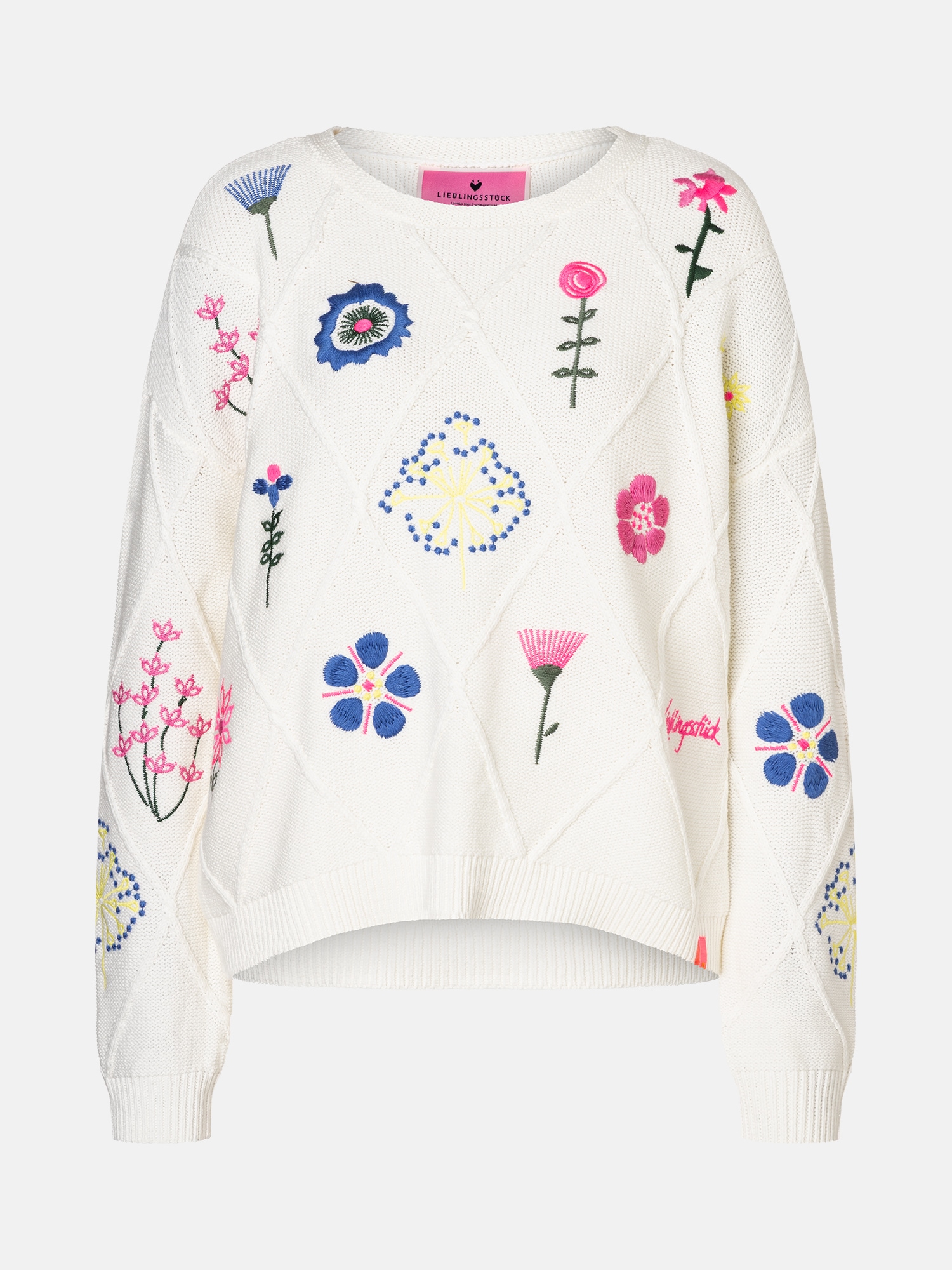 Lieblingsstück Strickpullover "MelodeaL" mit Baumwoll-Anteil günstig online kaufen