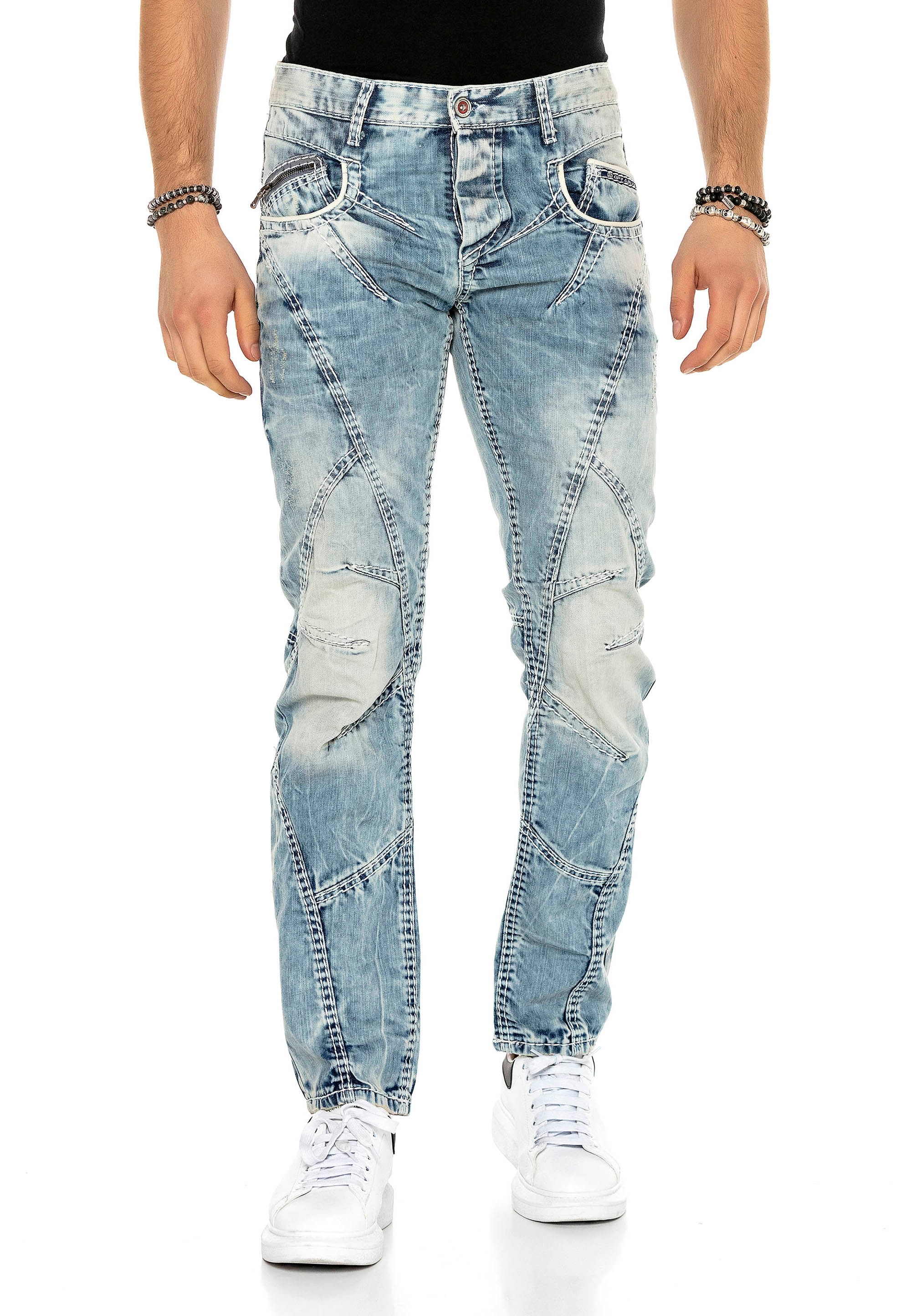 Cipo & Baxx Bequeme Jeans, im Antique Look