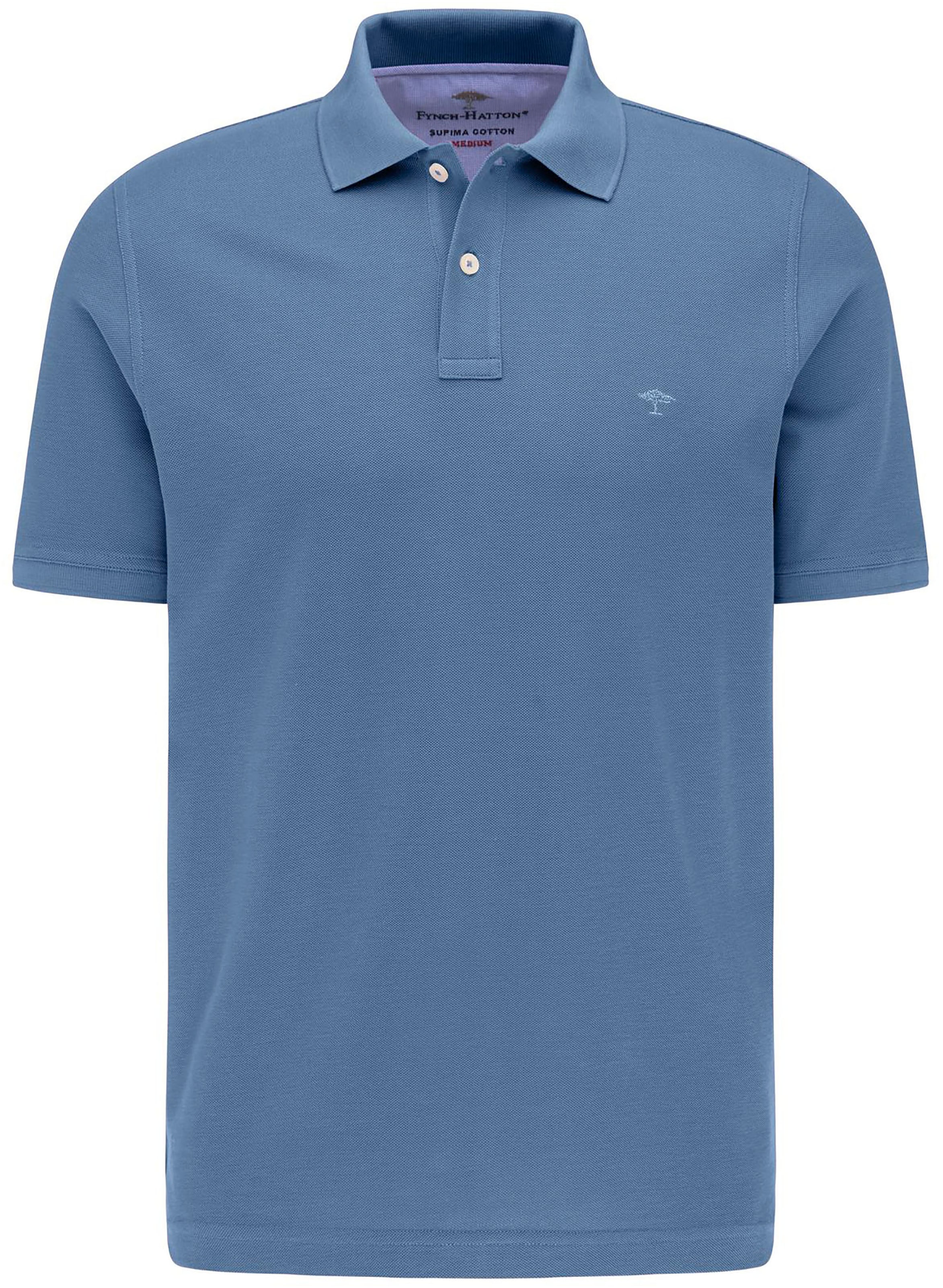 FYNCH-HATTON Poloshirt normale Passform, mit 2-Knopf-Polokragen, aus Baumwo günstig online kaufen