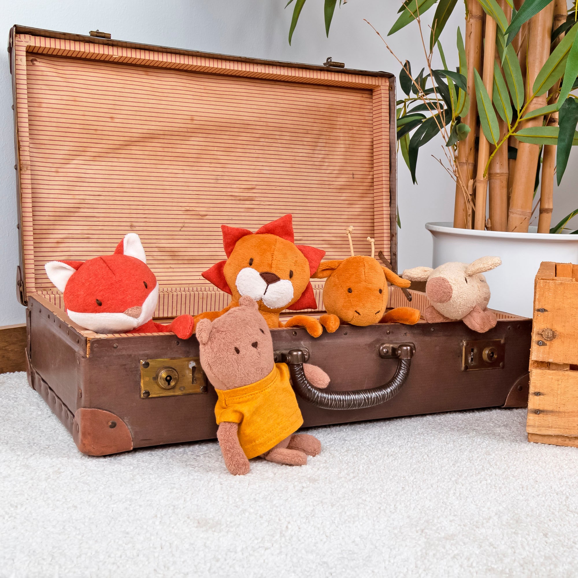 Sigikid Kuscheltier »Mister O'Lui Mini, Kuschelfreunde ´- Fuchs Ferdinand«