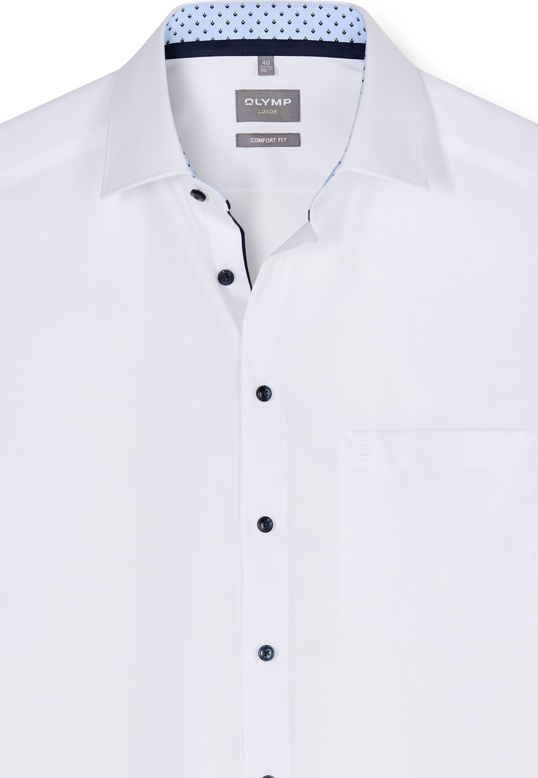 OLYMP Luxor Men's Business Shirt White 48 2