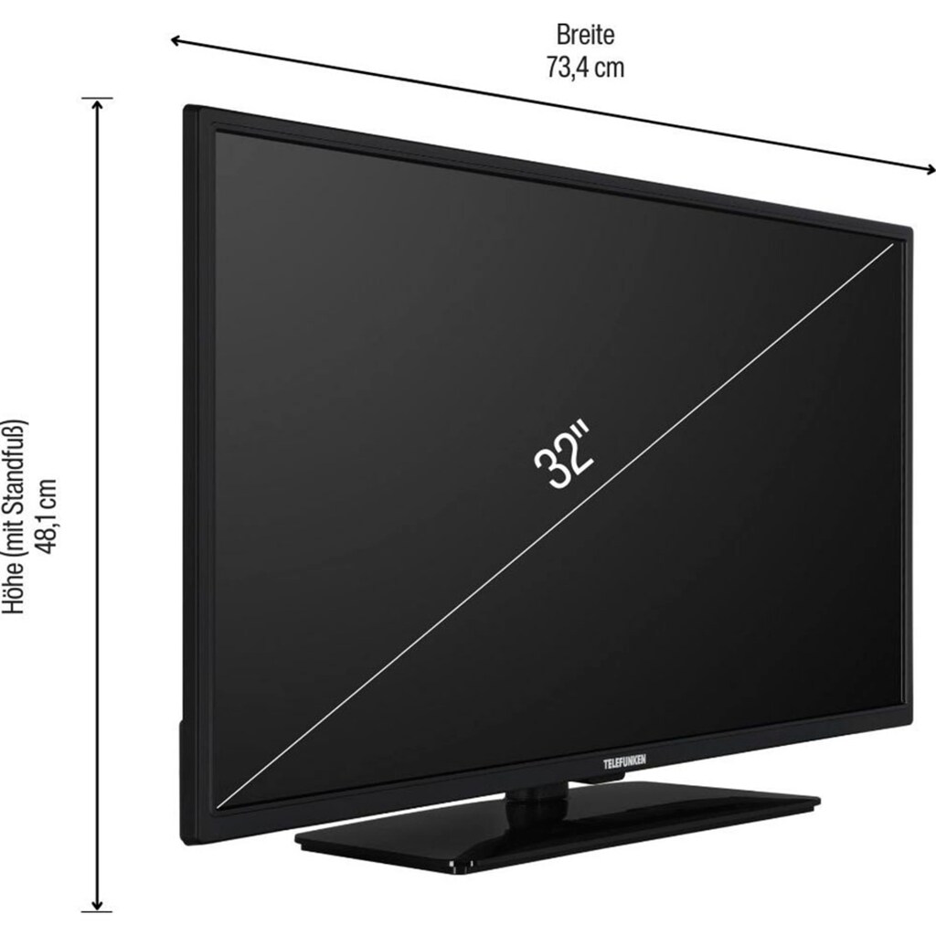 Telefunken LED-Fernseher »OS-32H500I«, 80 cm/32 Zoll, HD-ready, Smart-TV