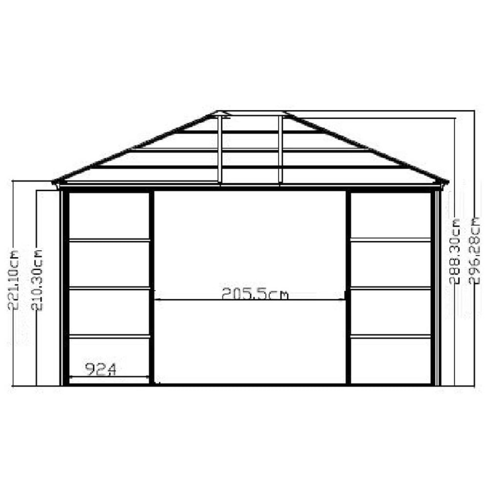 Sojag Pavillon »Striano«, (Set)