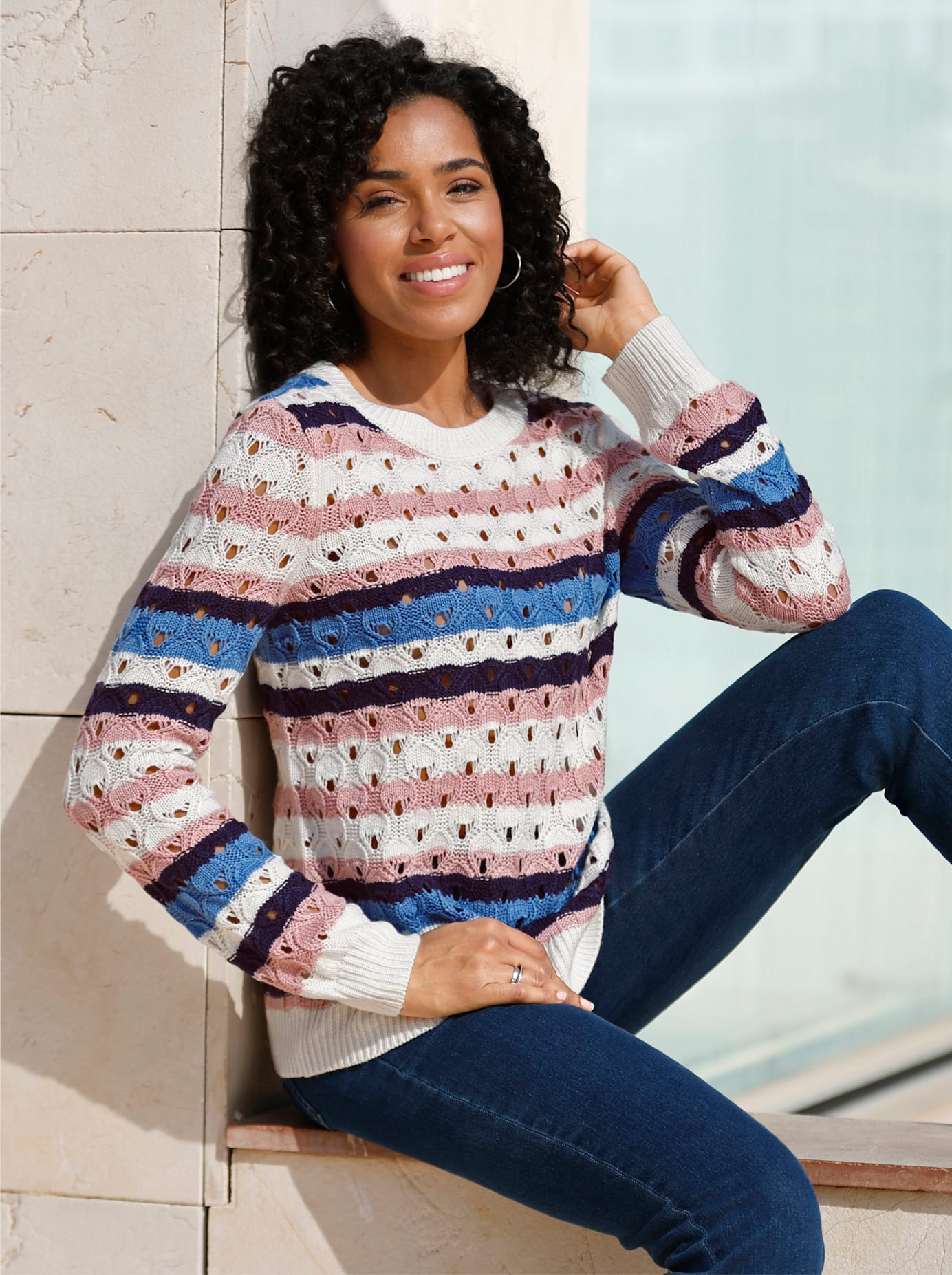 Classic Basics Ajourpullover "Ajour-Pullover"