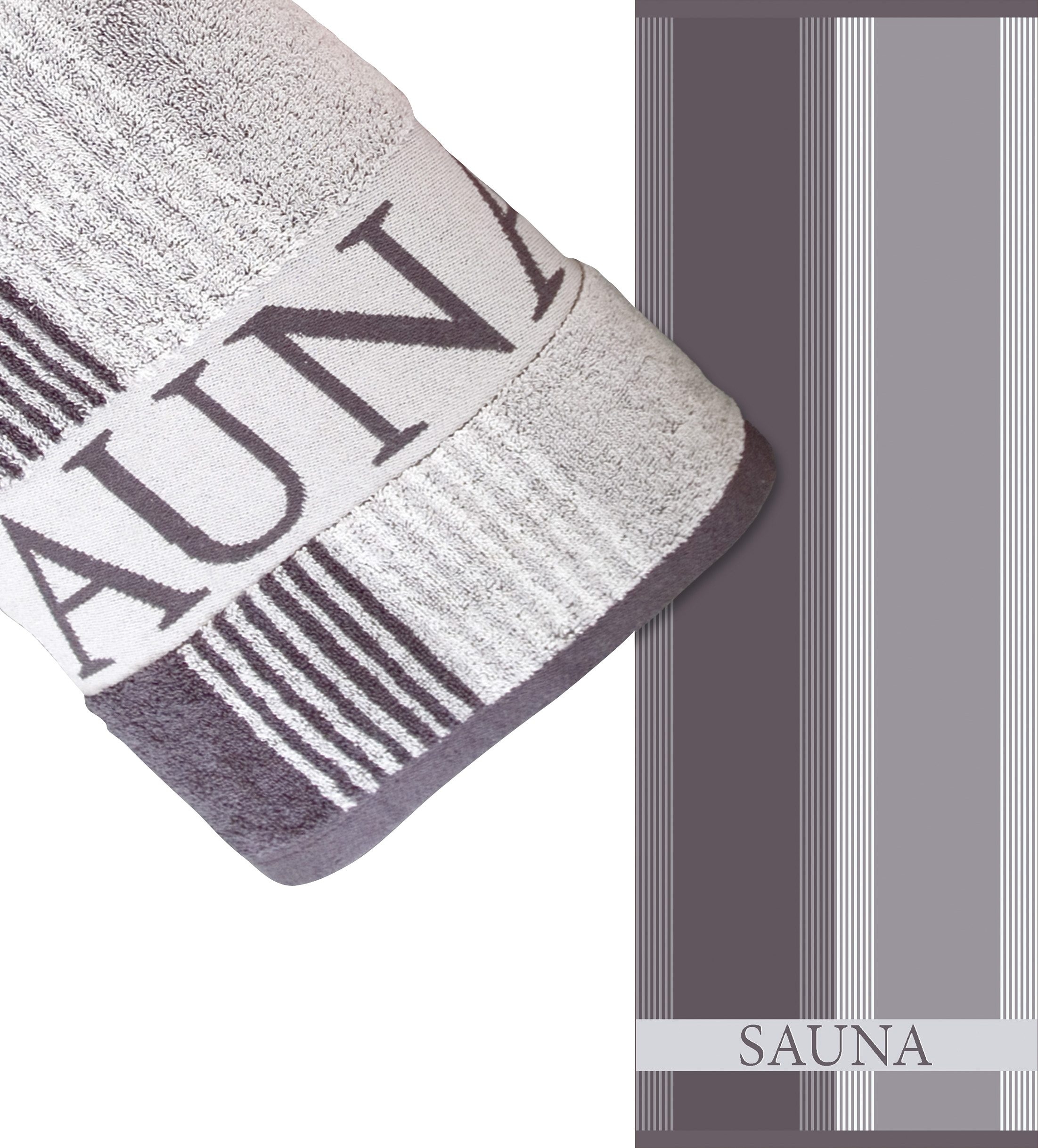 Dyckhoff Saunatuch "Saunastreifen" mit breiter Bordüre günstig online kaufen