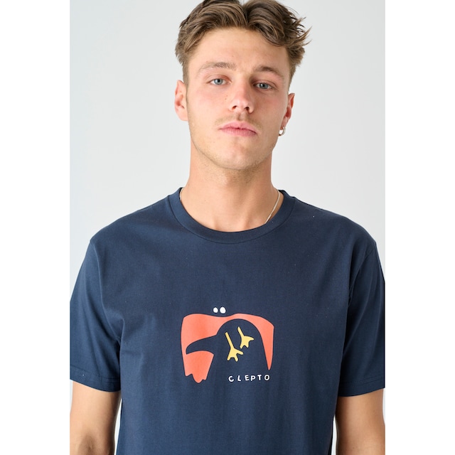 Cleptomanicx T-Shirt »Eyes Gull«, mit coolem Print ▷ für | BAUR