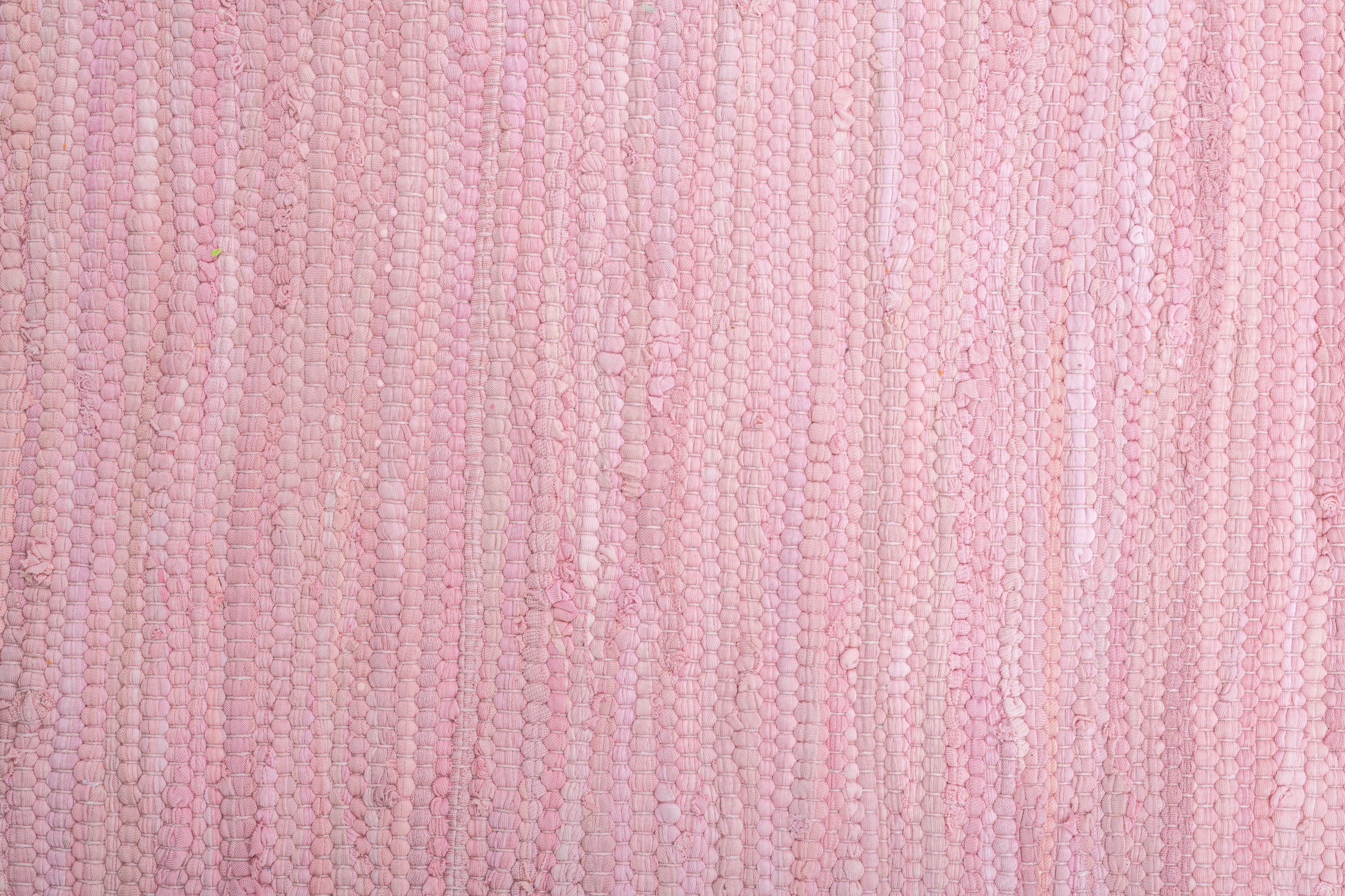 my home Teppich »Cadis«, rechteckig, 5 mm Höhe, Wendeteppich, mit Fransen, Uni Farben, handgewebt, reine Baumwolle