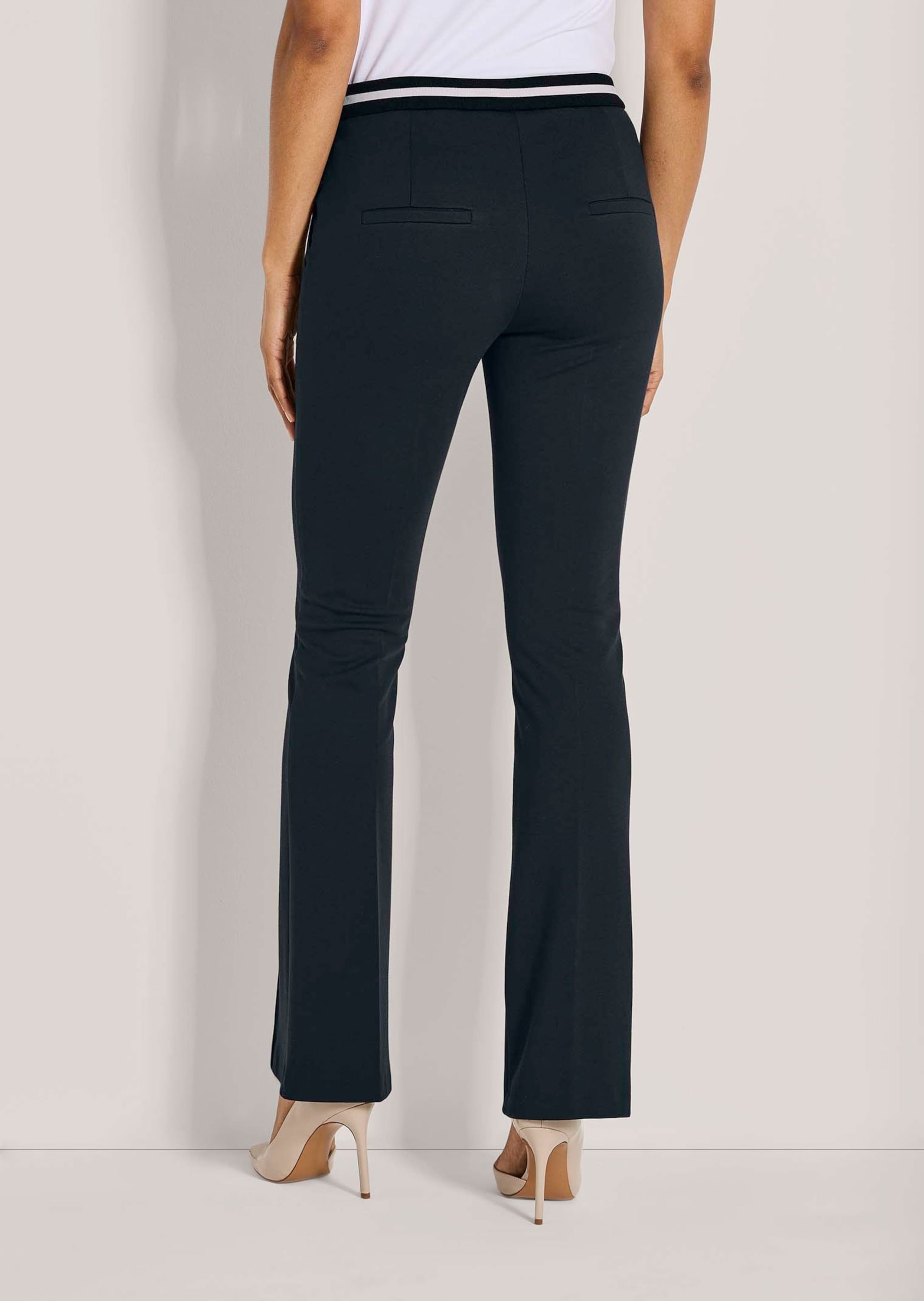 MADELEINE Stoffhose »Bootcut-Hose Viskose Jersey-Hose mit Bootcut«