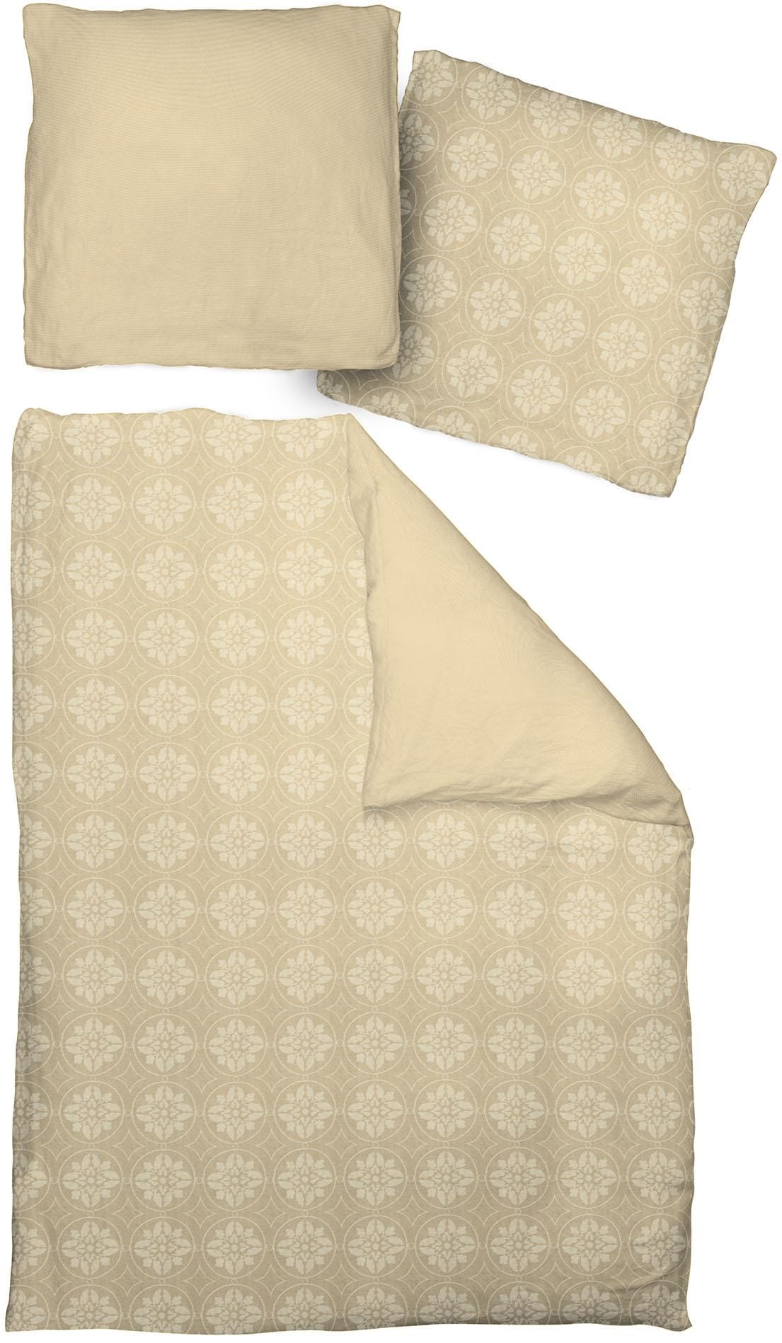 Adam Bettwäsche "Romantic Puligny A" 2 Stk. tlg. mit großen Ornamenten günstig online kaufen
