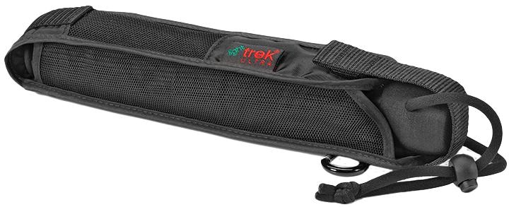 EuroSCHIRM® Taschenregenschirm »light trek® ultra, schwarz«, besonders leicht, kompakte Größe
