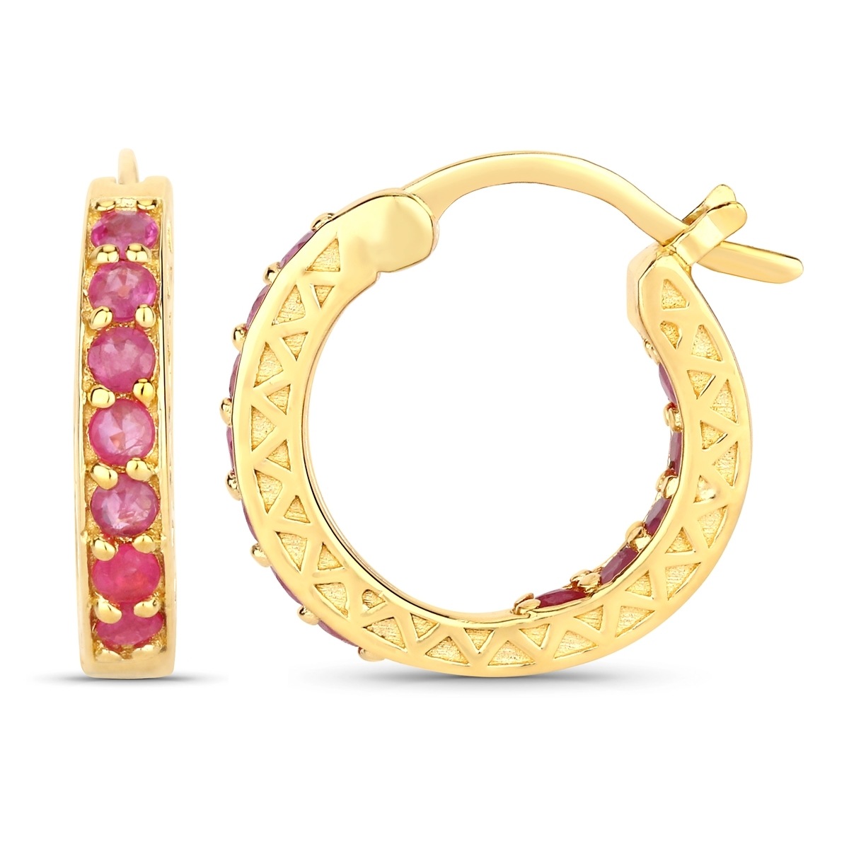 Rafaela Donata Paar Creolen »Set: K68« aus Sterling Silber