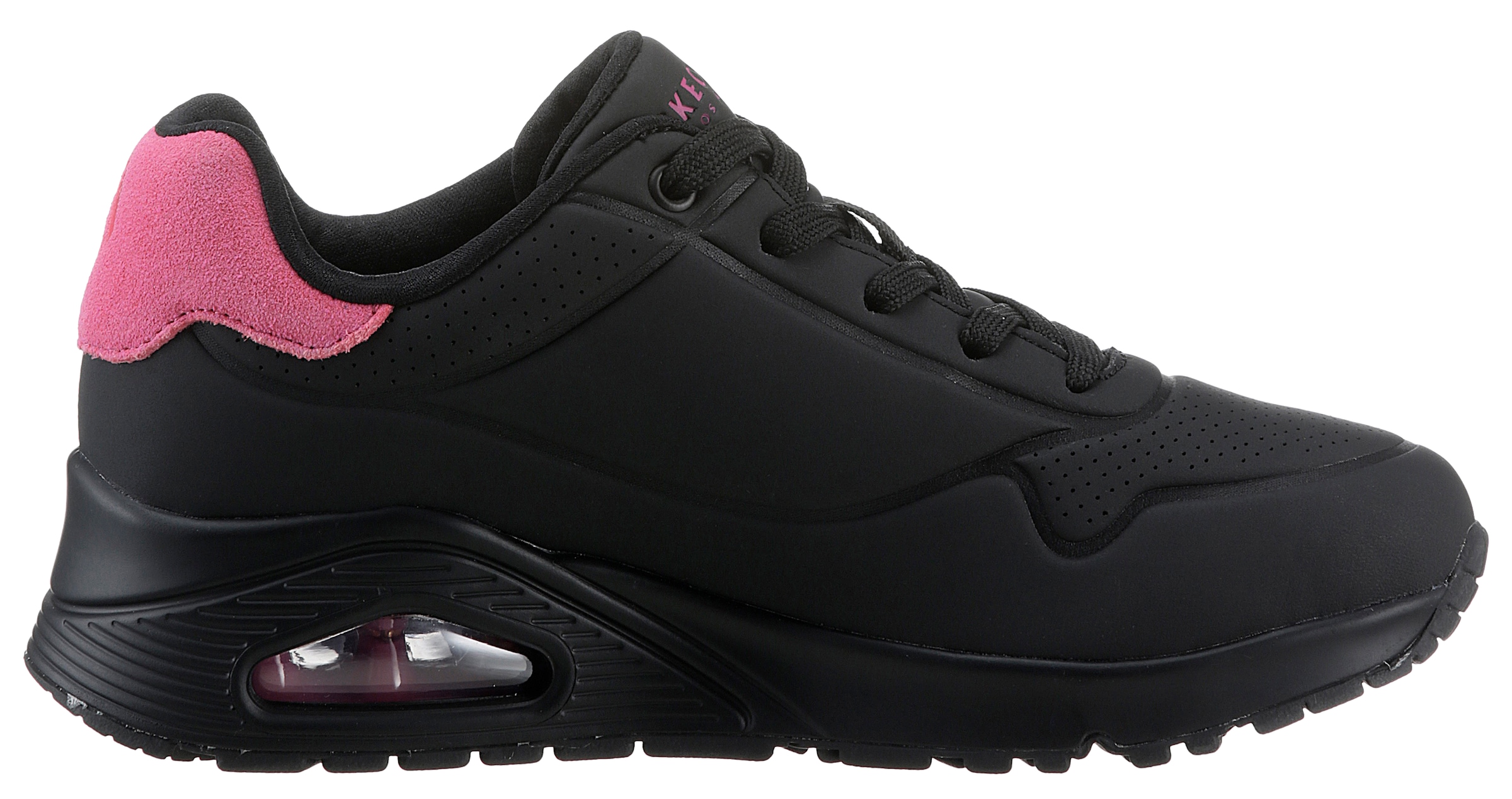 Skechers Sneaker »UNO - POP BACK«, Freizeitschuh, Halbschuh, Schnürschuh komfortabler Skech-Air Funktion