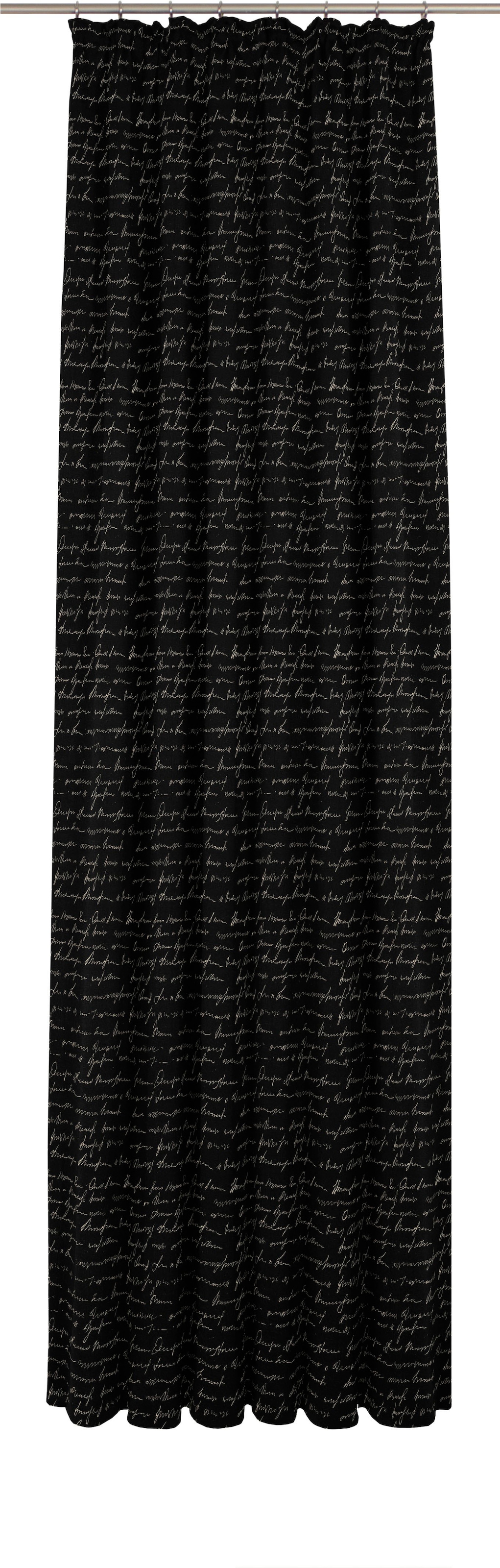 Adam Vorhang »Scribble«, (1 St.), aus Bio-Baumwolle