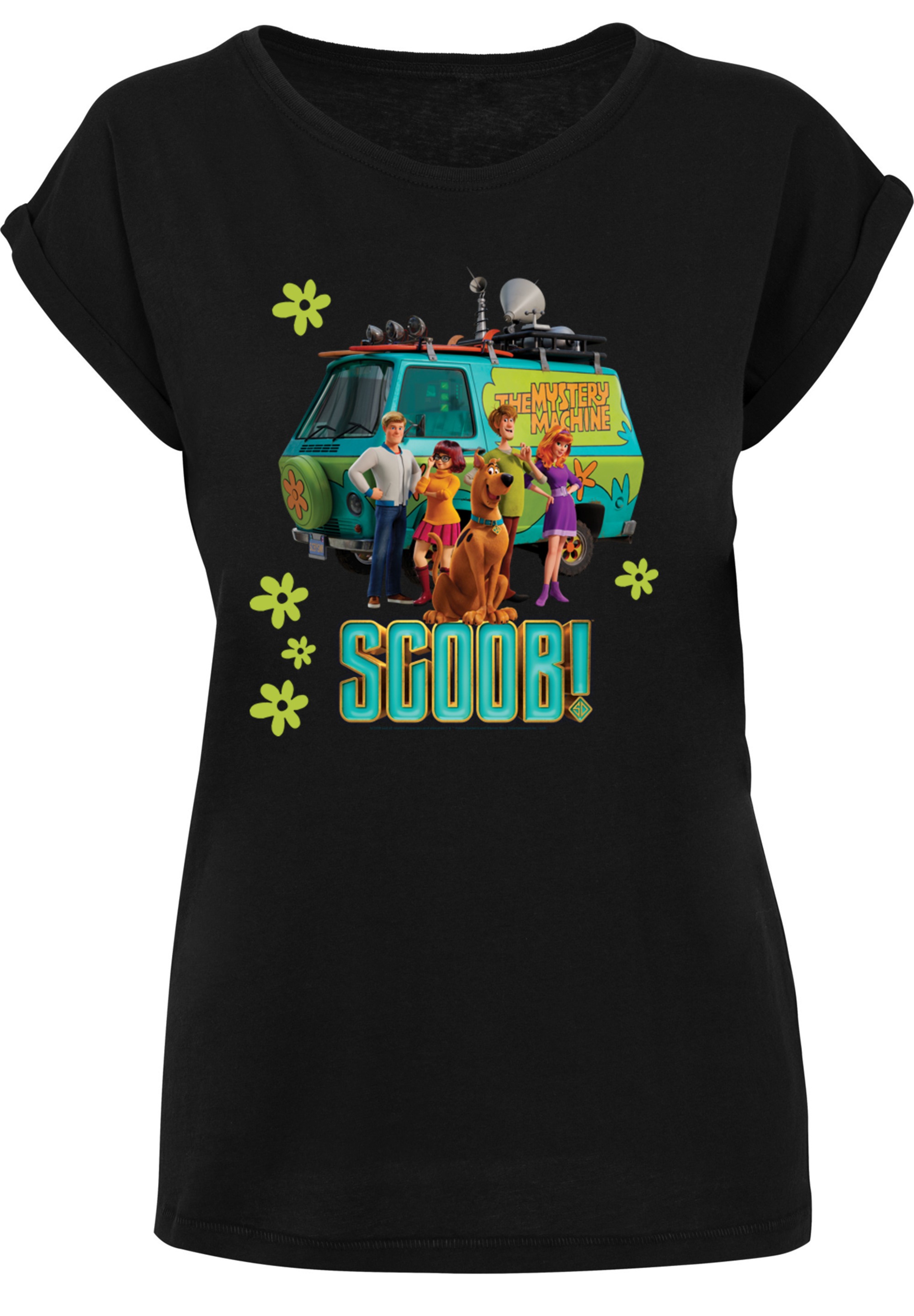 F4NT4STIC T-Shirt »Scooby Doo Mystery Inc Group«, Damen,Premium Merch,Regular-Fit,Kurze Ärmel,Bedruckt