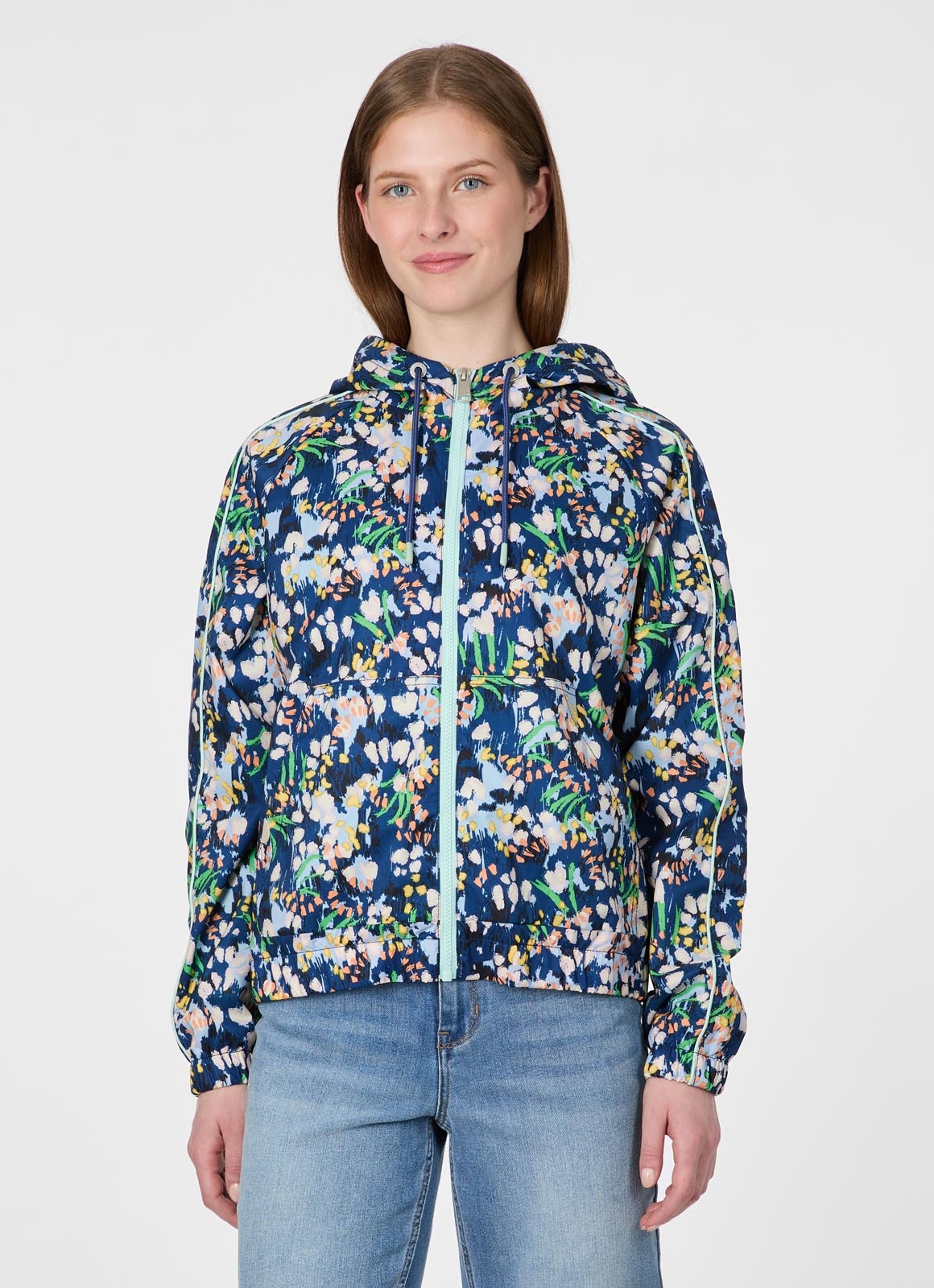 Ragwear Allwetterjacke "ANDRIN PRINT" mit Kapuze Aus dünnem, wasserabweisen günstig online kaufen