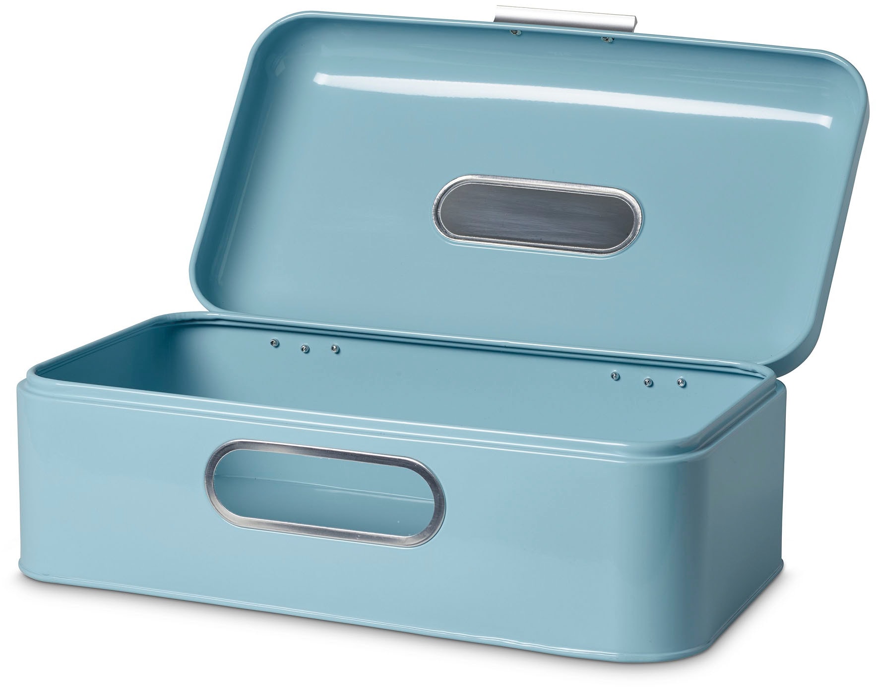 ECHTWERK Brotkasten »Retro-Brotbox aus Metall "big"«, (1 tlg.), Brotbehälter im Retro-Design, 2 praktische Sichtfenster