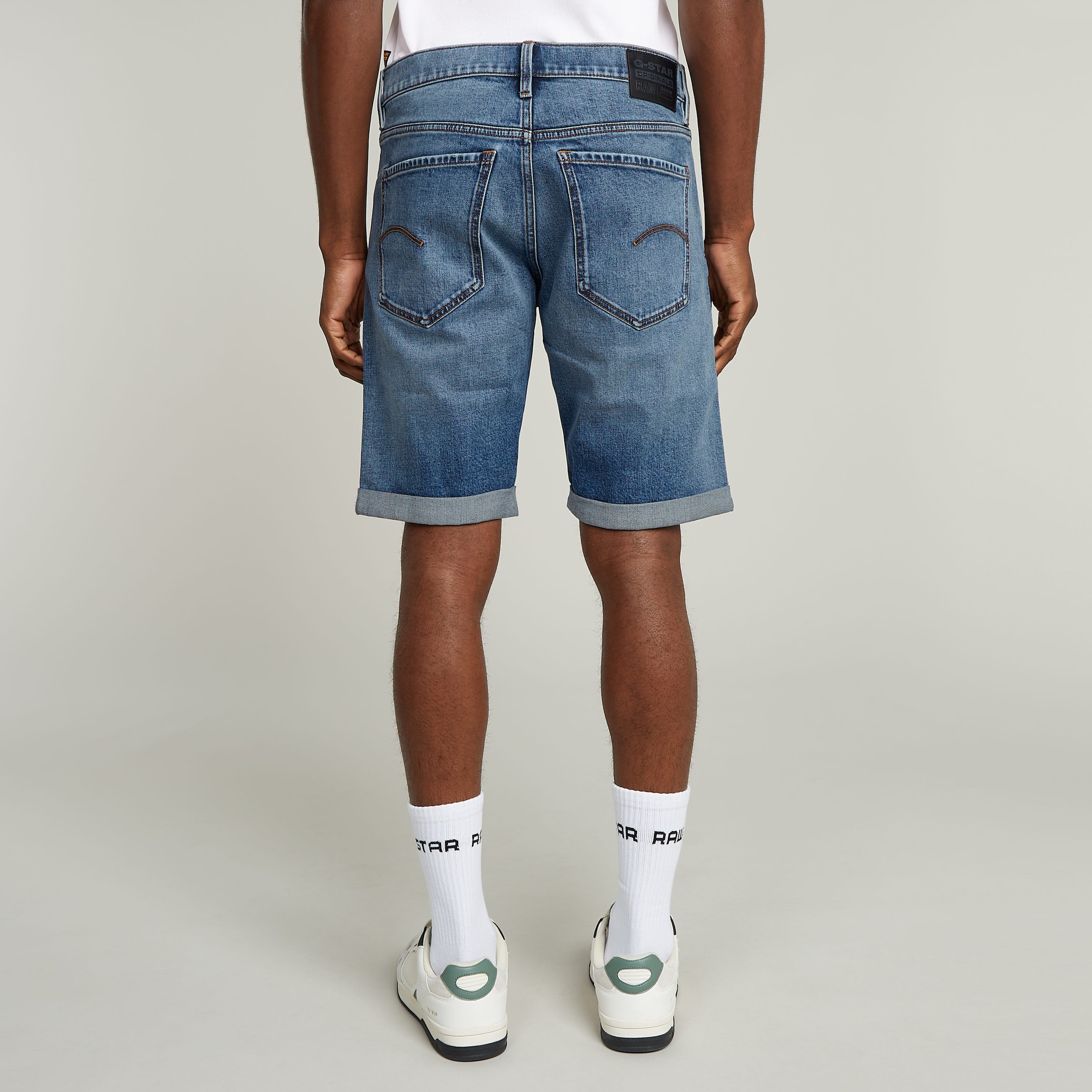 G-STAR Jeansshorts »Mosa«, mit Umschlagsaum
