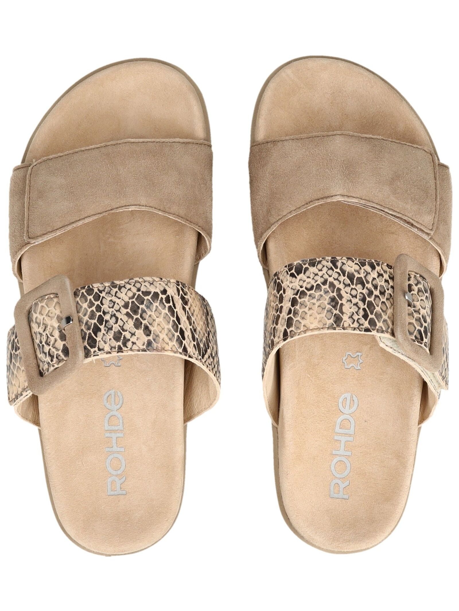 Rohde Pantolette »Rohde Pantoletten Veloursleder«