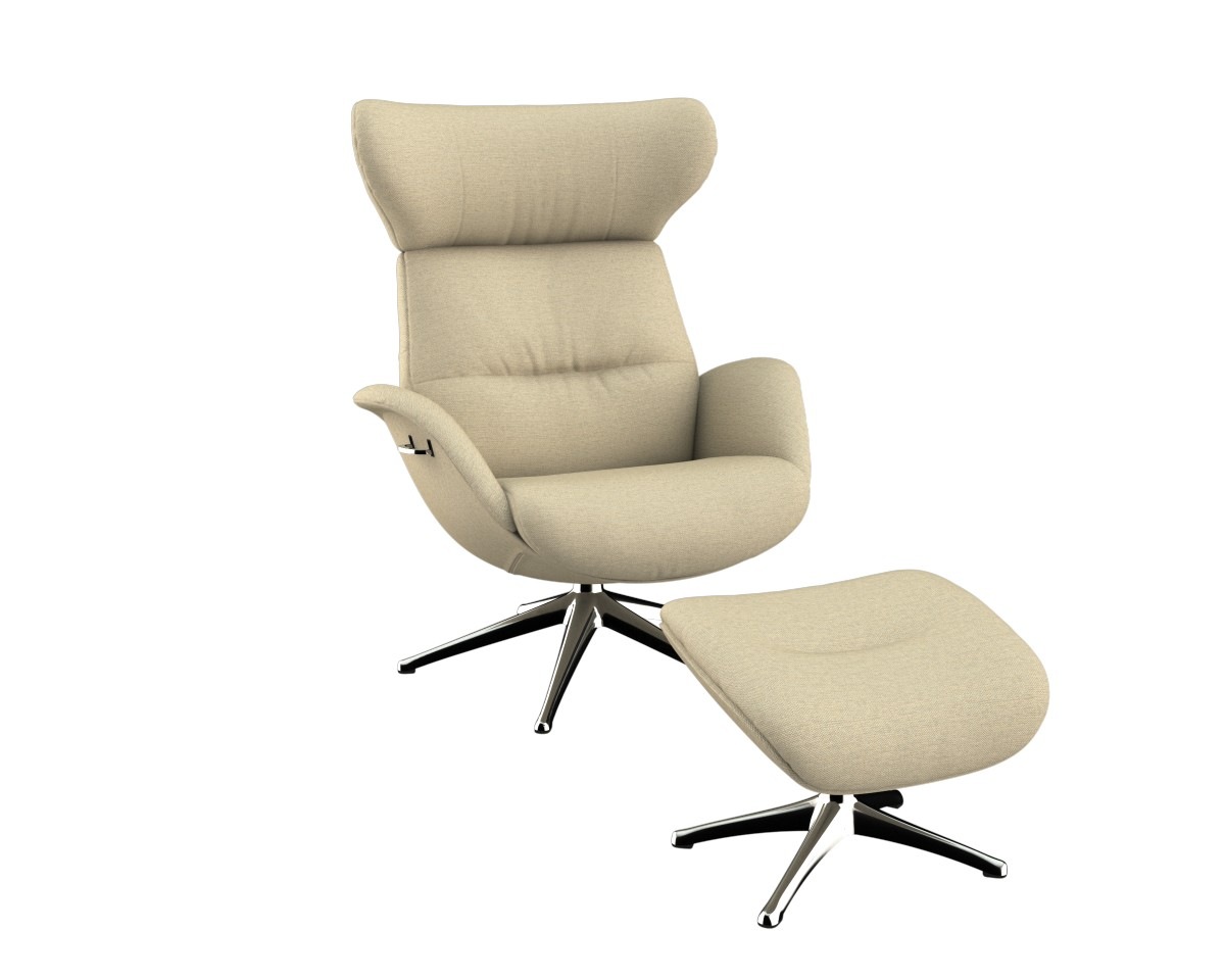 FLEXLUX Relaxsessel "Fernsehsessel More, ergonomisch, drehbar, robuster Fuß günstig online kaufen