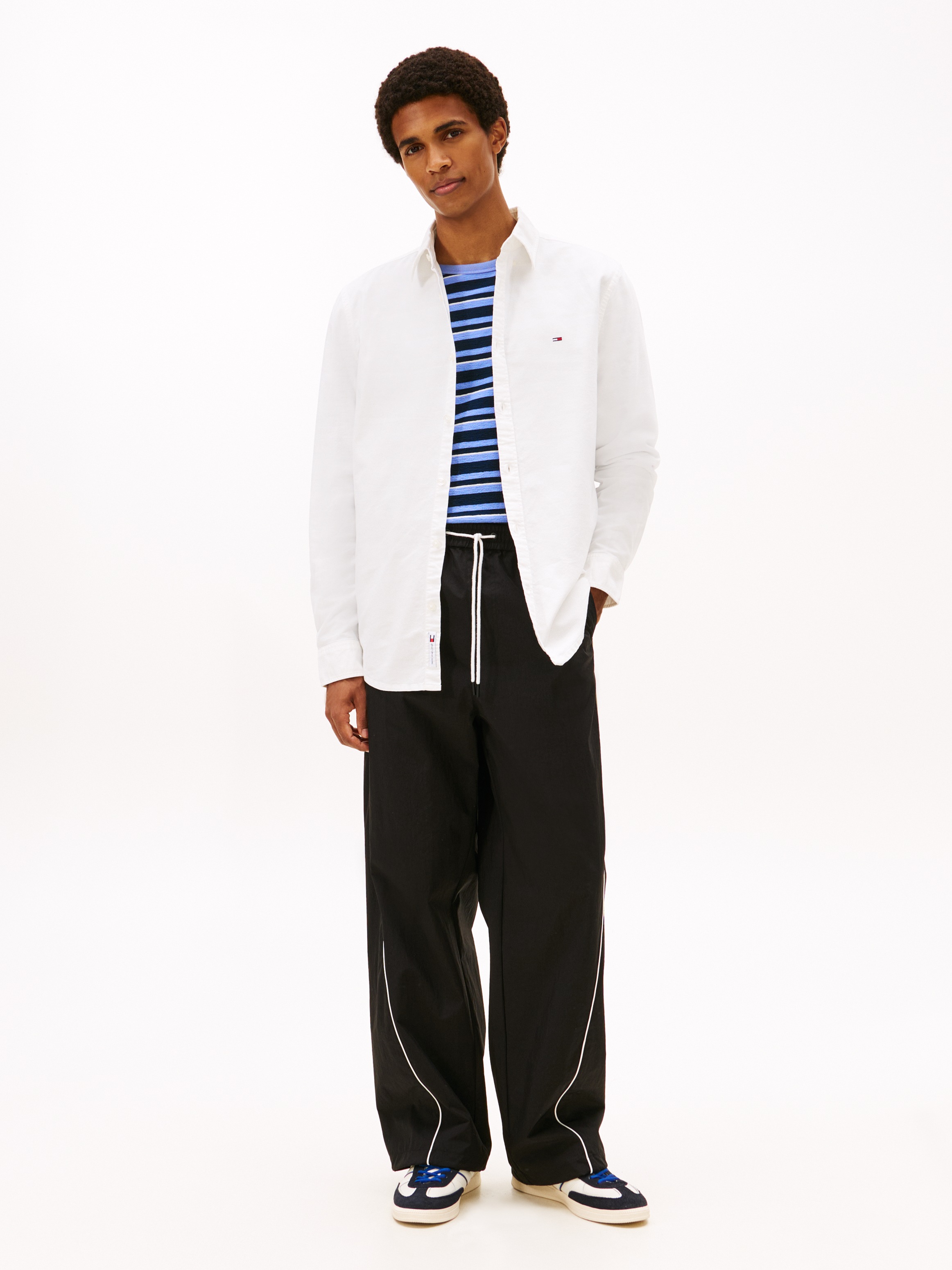 Thumbnail - Tommy Jeans Langarmhemd "TJM OXFORD" regular fit, Button-down-Kragen, basic