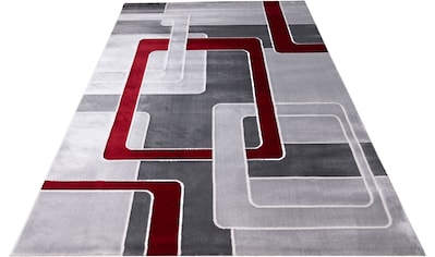 Home affaire Teppich »Anesa«, rechteckig, mit handgearbeitetem Konturenschnitt, flach,... kaufen