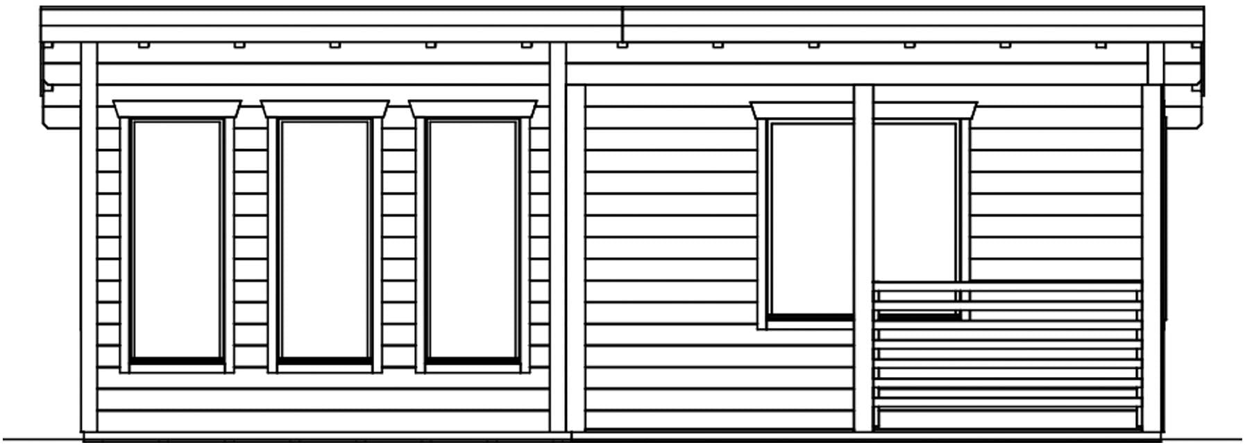 Skanholz Gartenhaus »Arnheim«