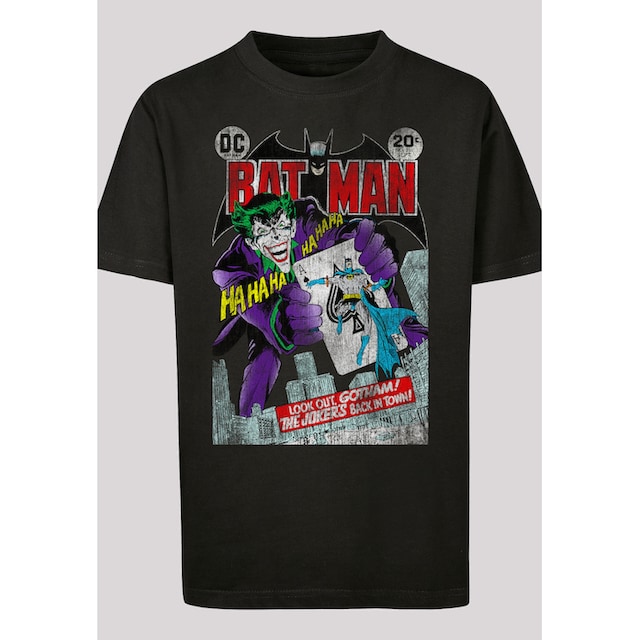 F4NT4STIC Kurzarmshirt »Kinder Batman Joker Playing Card Cover with Kids  Basic Tee«, (1 tlg.) ▷ für | BAUR
