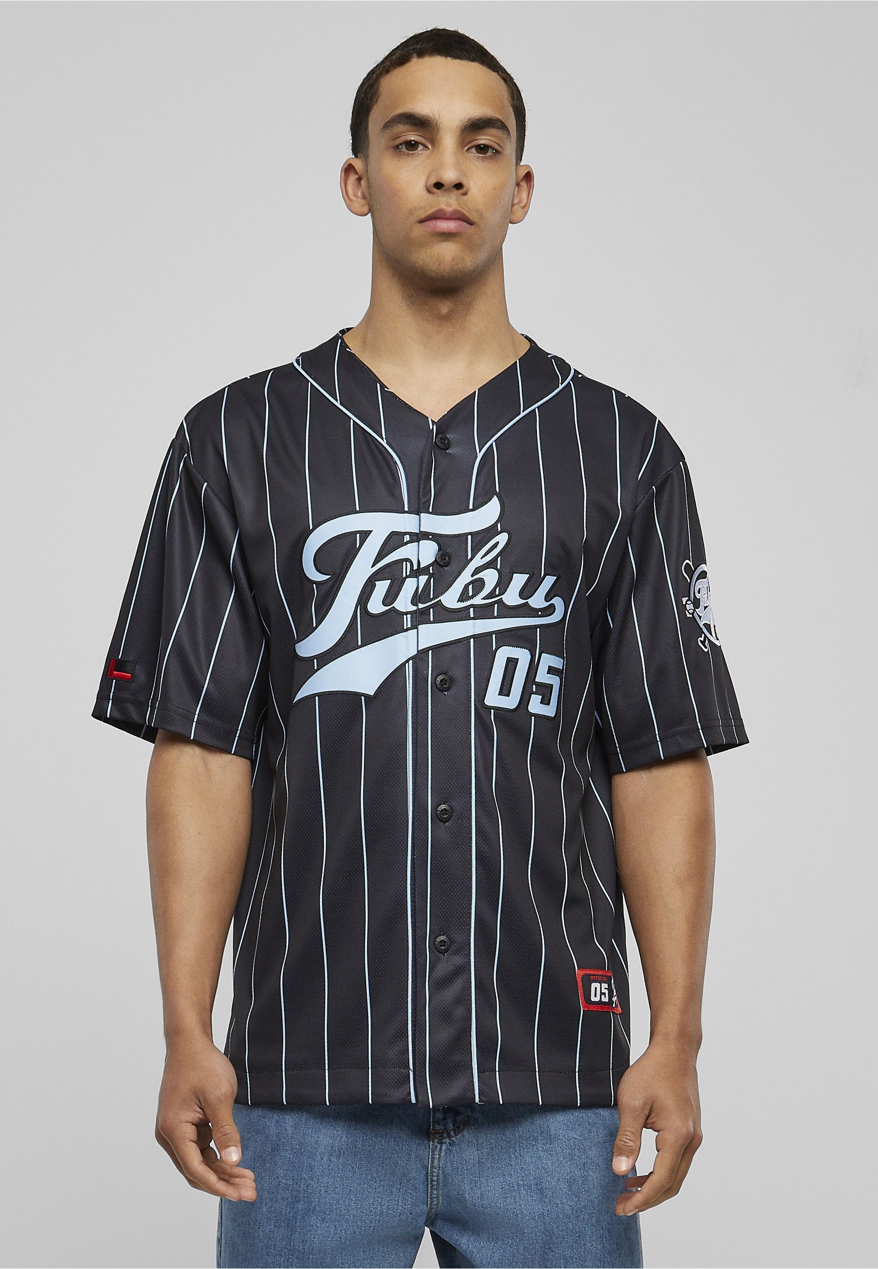 Fubu T-Shirt »Fubu Herren FM232-004-1 FUBU Varsity Mesh Tee« 1 Stk.