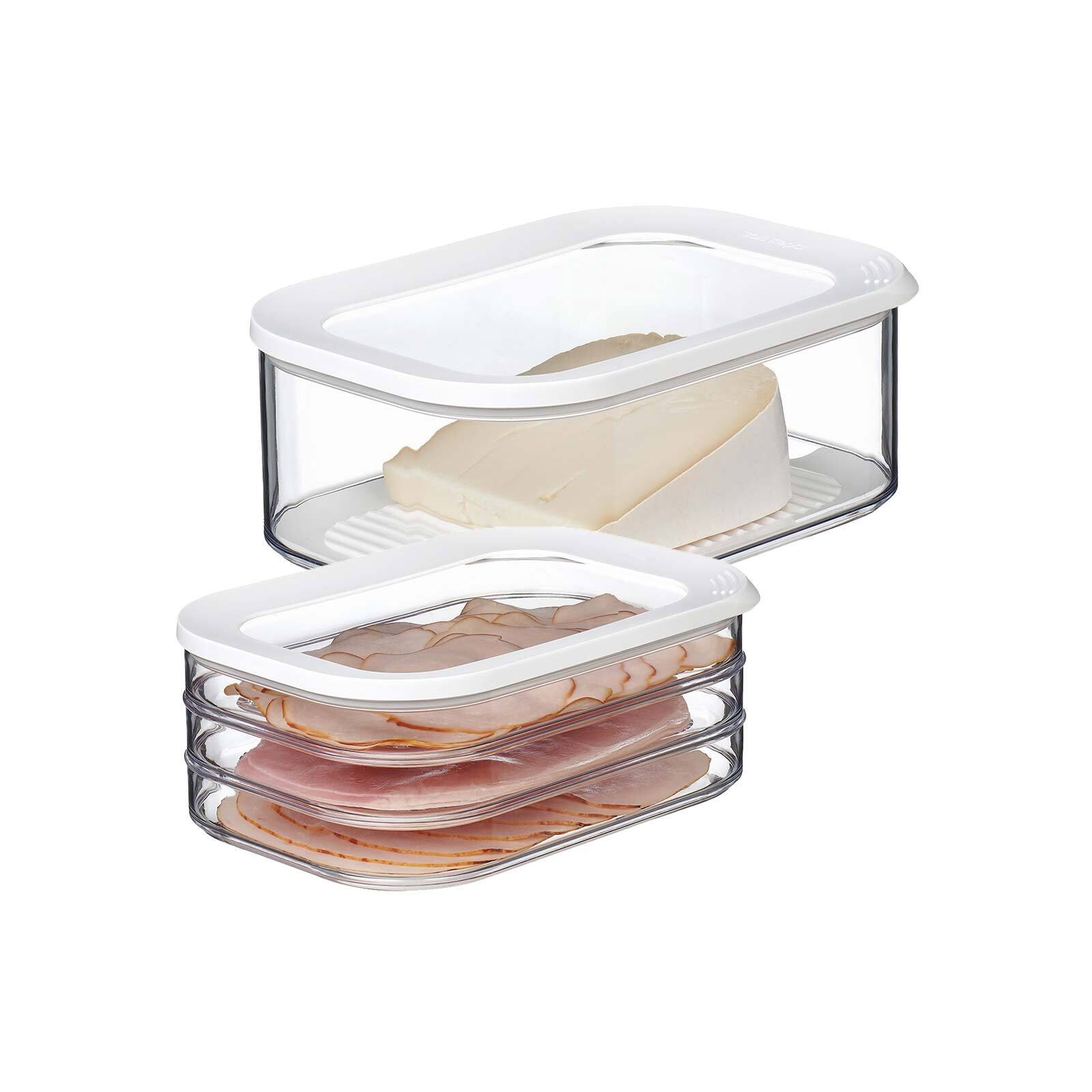 Mepal Frischhaltedose "Frischhaltedosen Wurst und Käse Modula 2er Set"
