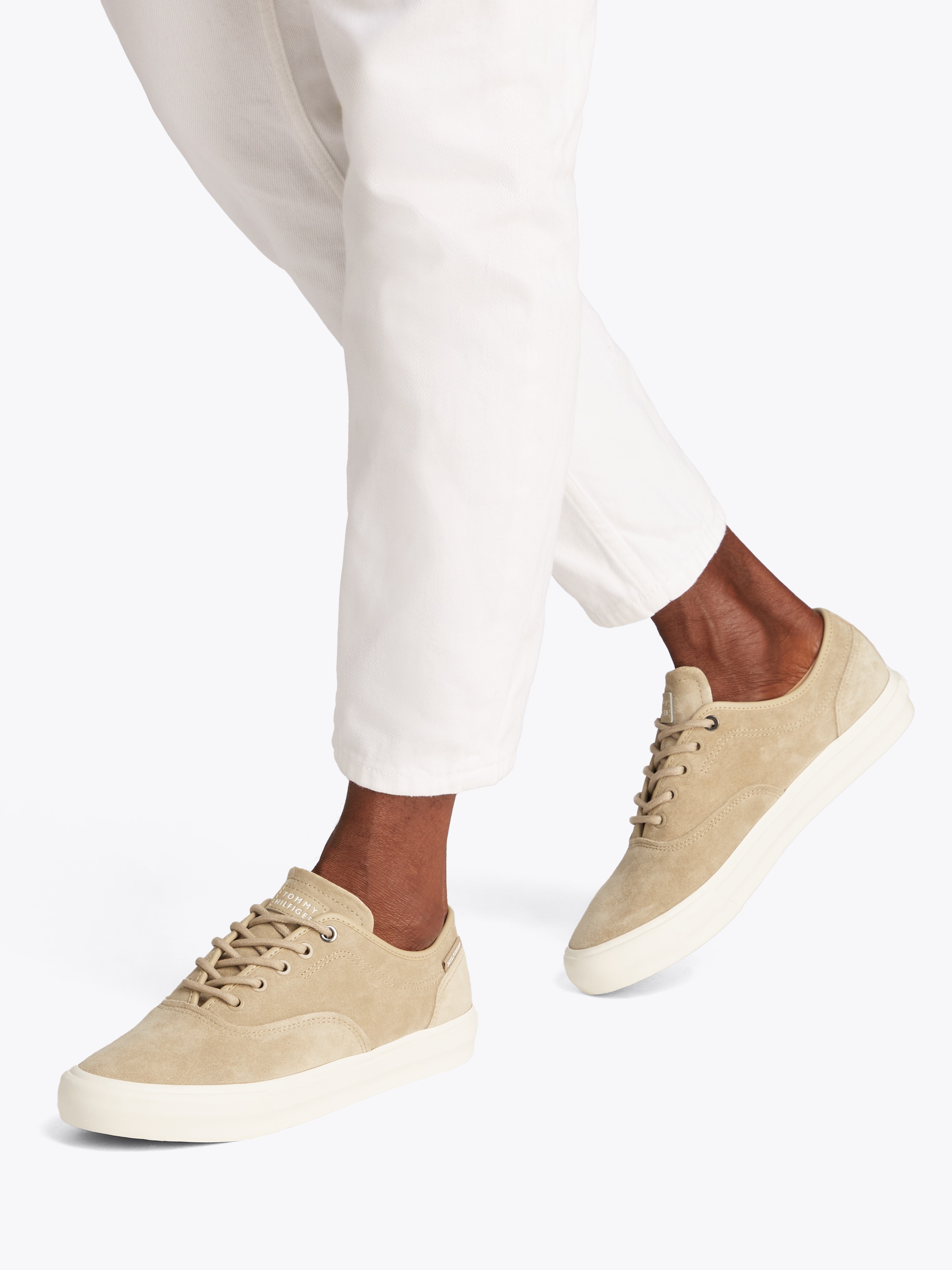 Tommy Hilfiger Sneaker "TH HI VULC LOW OXFORD SUEDE", Freizeitschuh, Halbsc günstig online kaufen