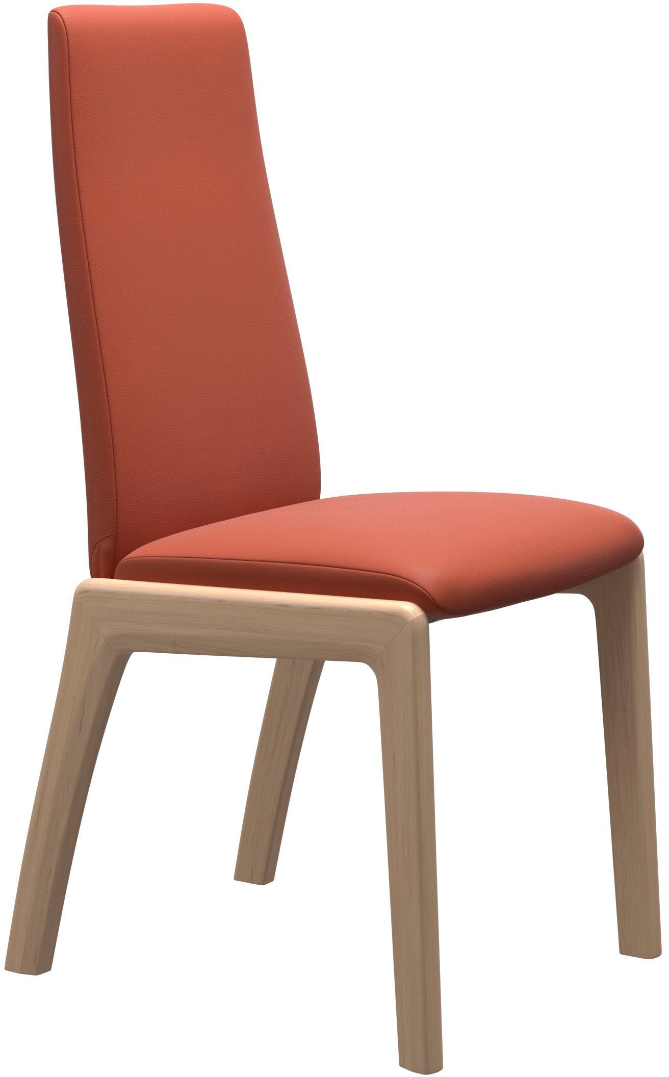 Stressless® Polsterstuhl »Laurel«, Leder PALOMA, High Back, Größe M, mit abgerundeten Beinen in Eiche natur