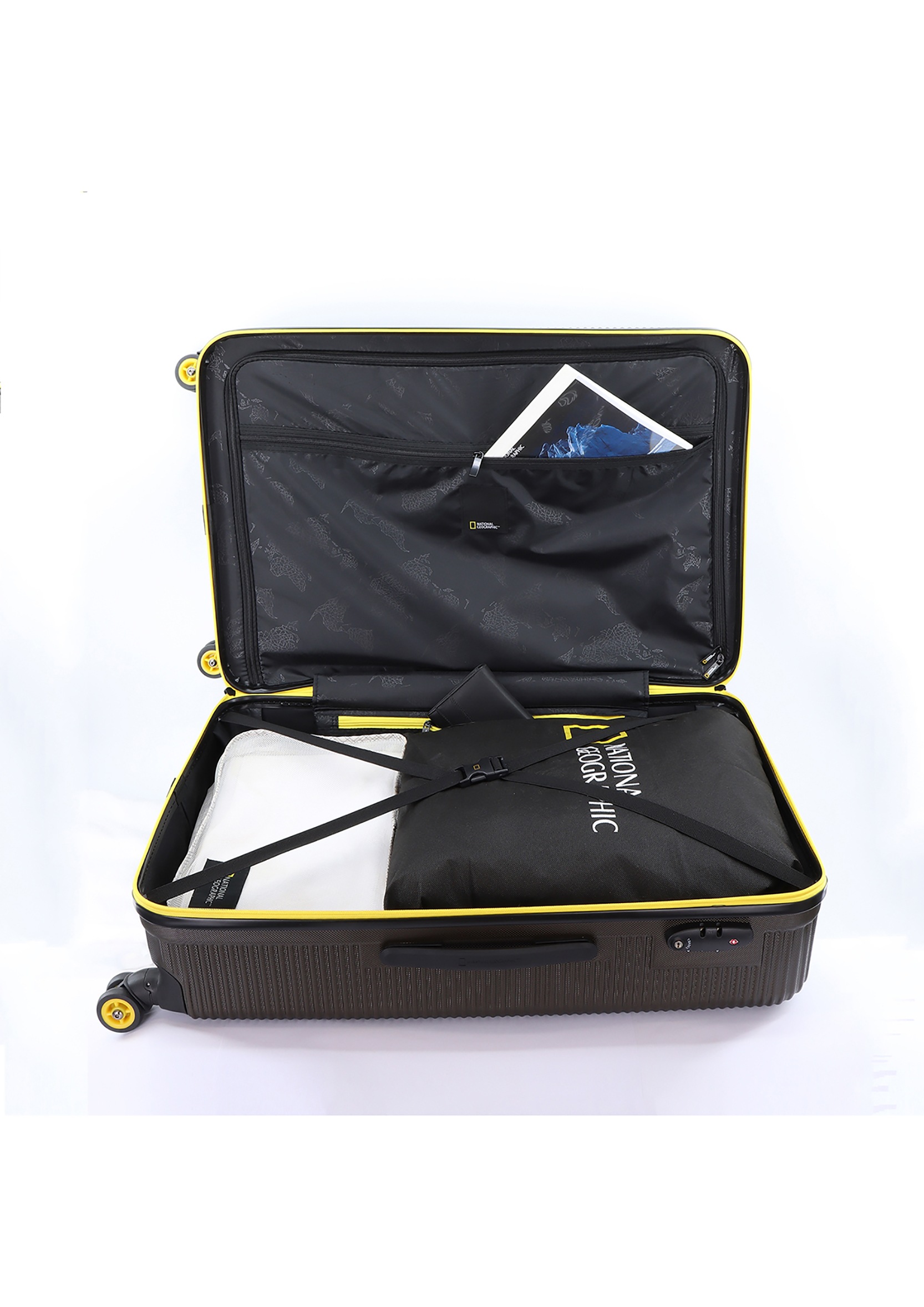NATIONAL GEOGRAPHIC Koffer »Abroad«, mit integriertem TSA-Zahlenschloss