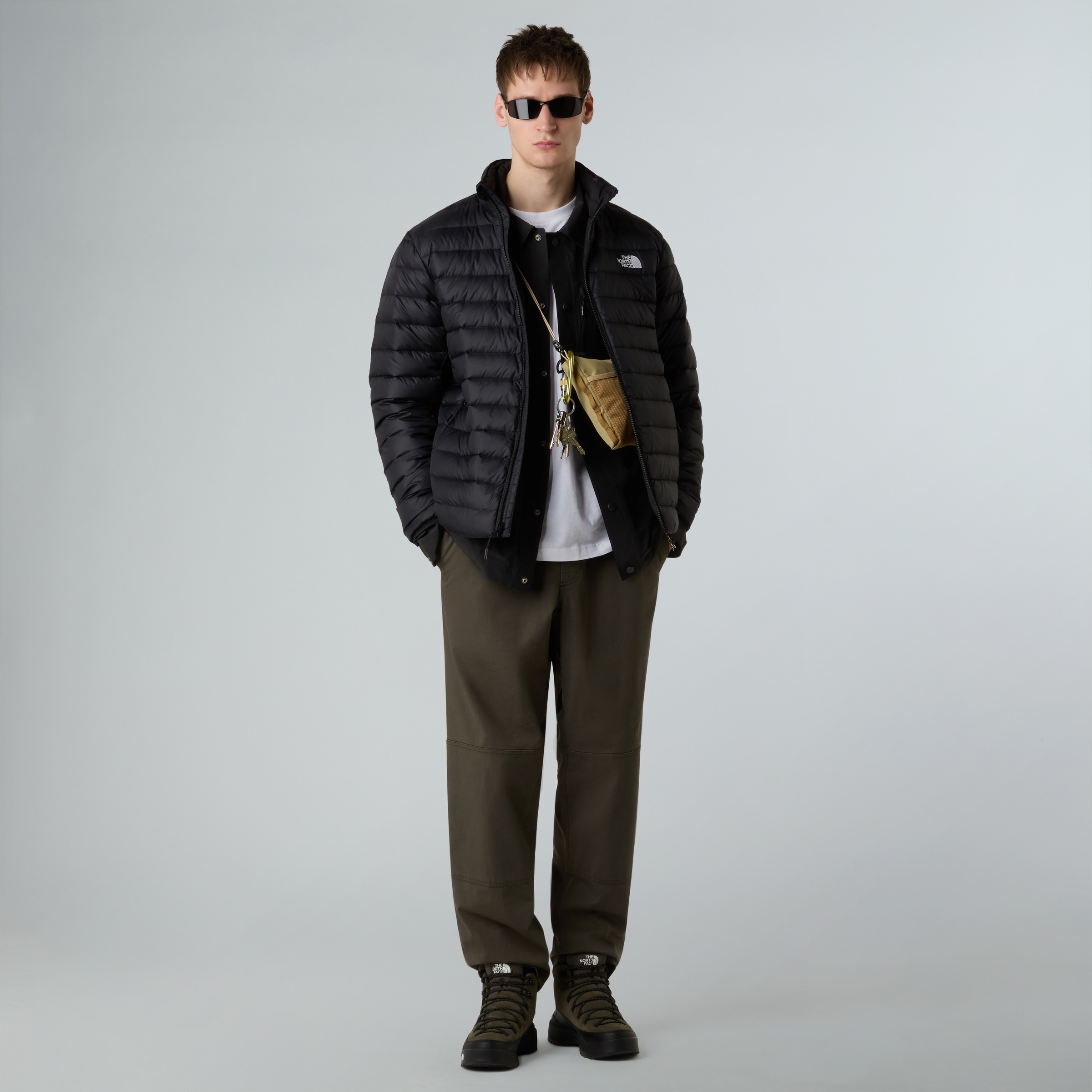 The North Face Daunenjacke »M CLASSIC DOWN JACKET«, (1 St.), Daunenfüllung, sehr warm, wetterfest