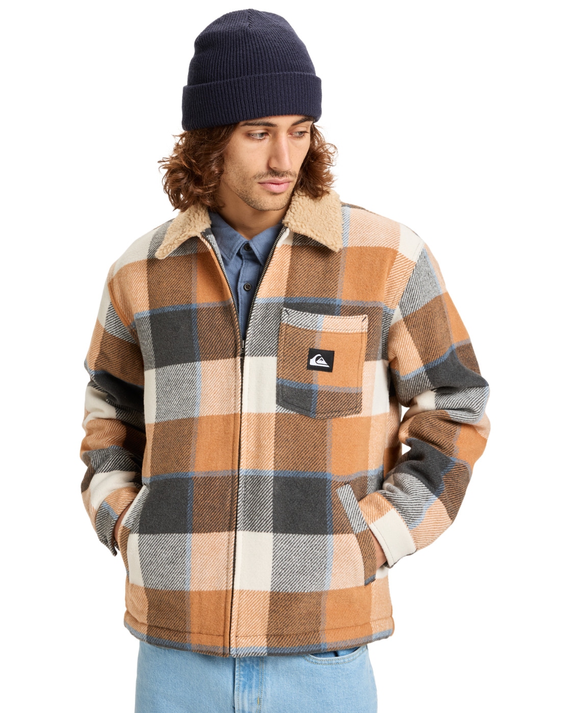 Quiksilver Bomberjacke "Dna Sherpa Harrington" günstig online kaufen