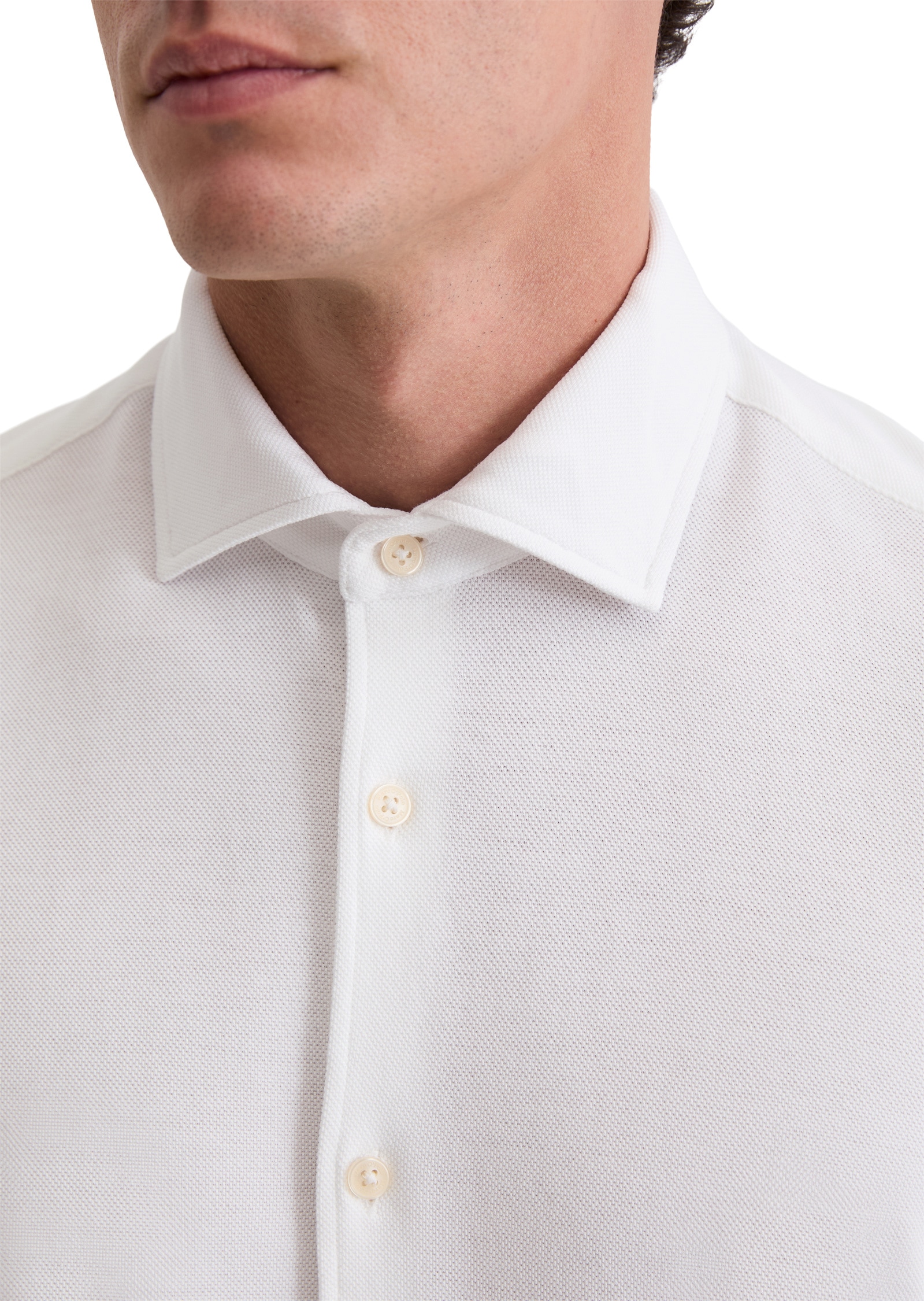 Marc O'Polo Langarmhemd »aus Bio-Baumwolle«