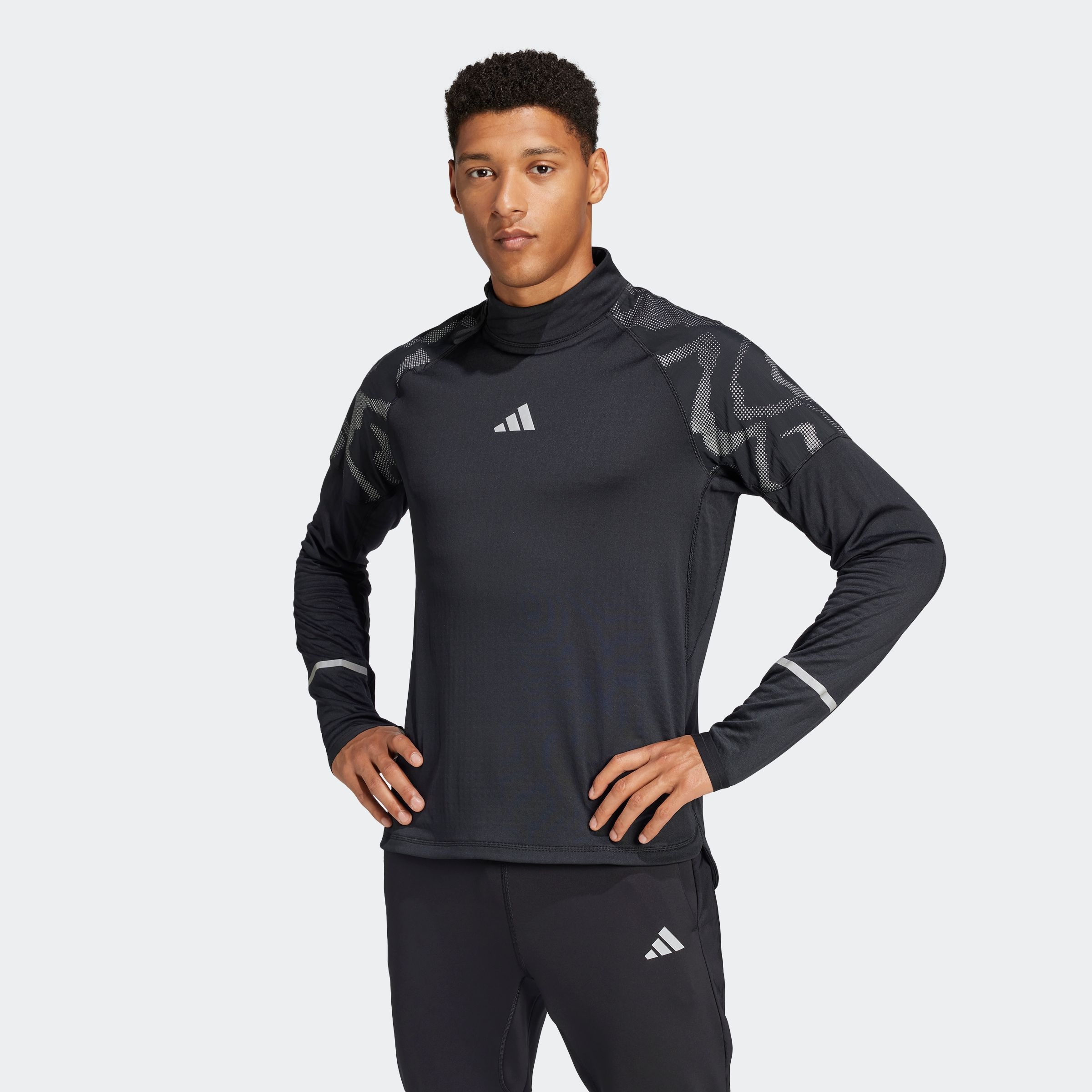 adidas Performance Rollkragenshirt "ULTIMATE HI VIS REFLECTIVE 1/2-ZIP OBER günstig online kaufen