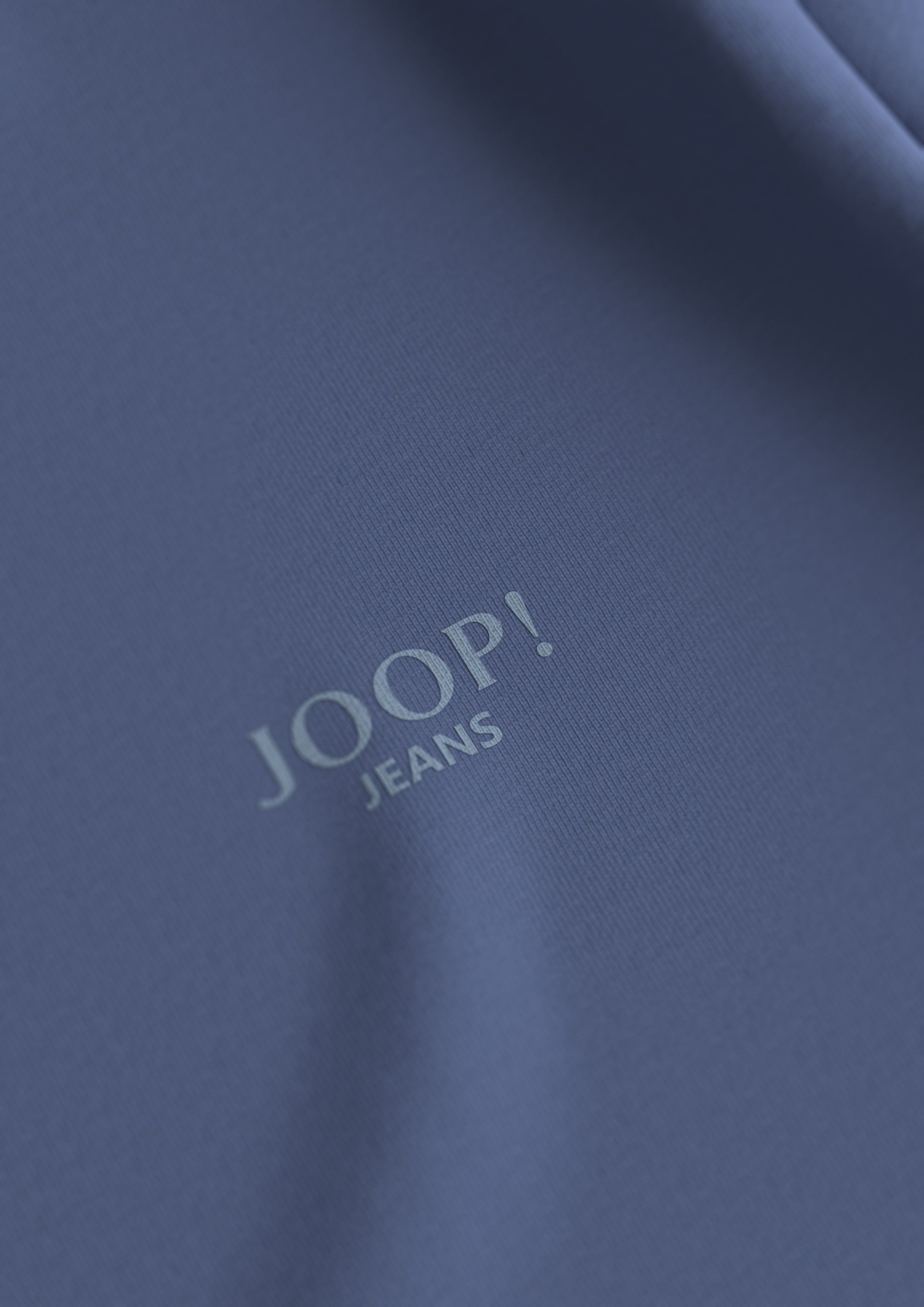 Joop Jeans Kurzarmshirt »Alphis«, Mit Ton-in Ton Logoprint