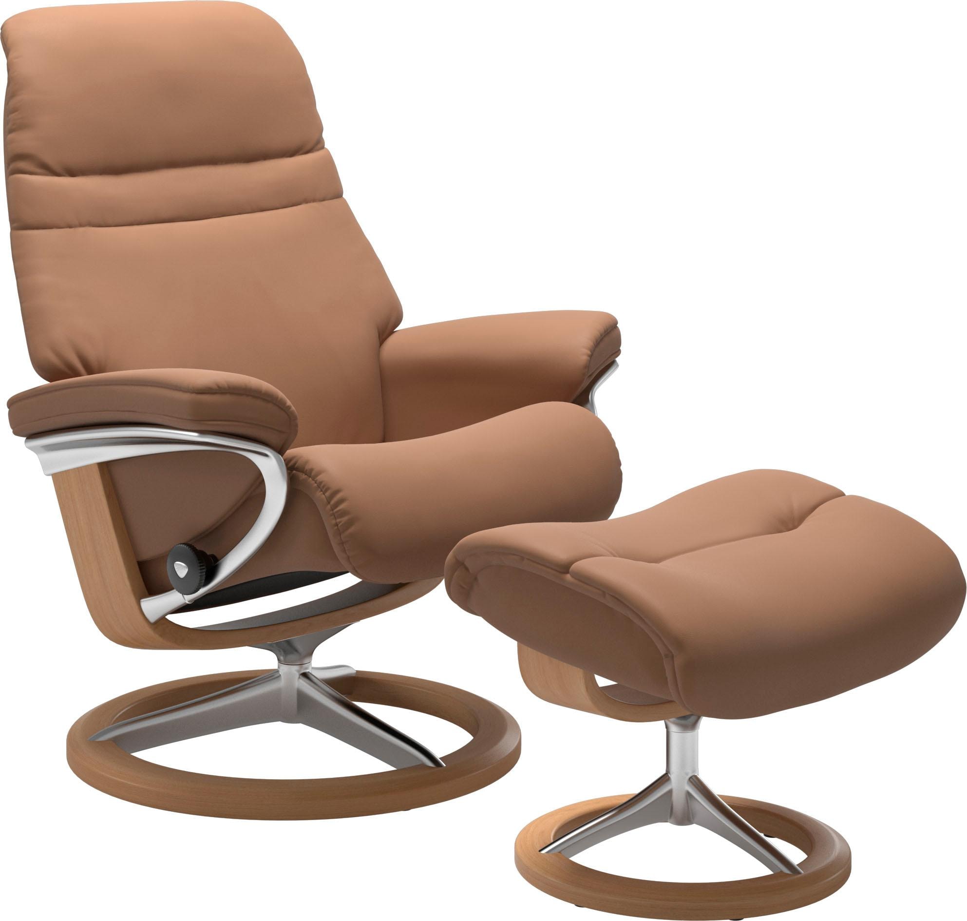 Stressless Relaxsessel "Sunrise" Relaxsessel mit Hocker, mit Signature Base günstig online kaufen