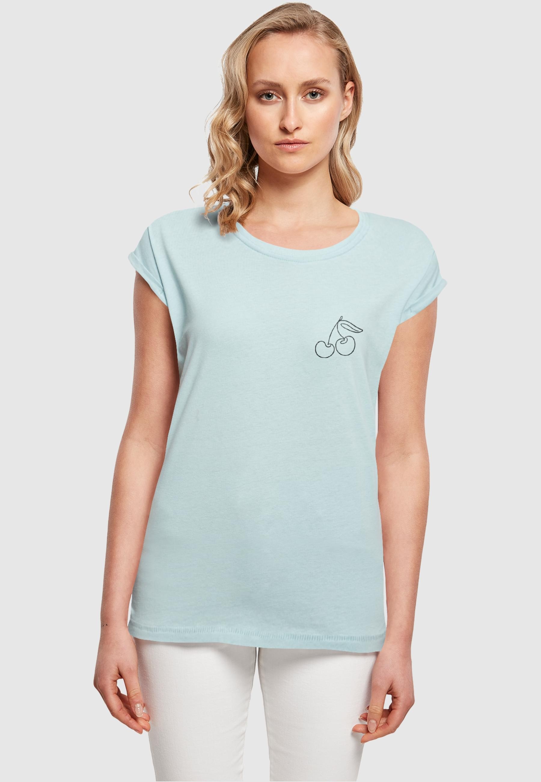 Merchcode T-Shirt »Merchcode Damen Ladies Cherry T-Shirt«, (1 tlg.)