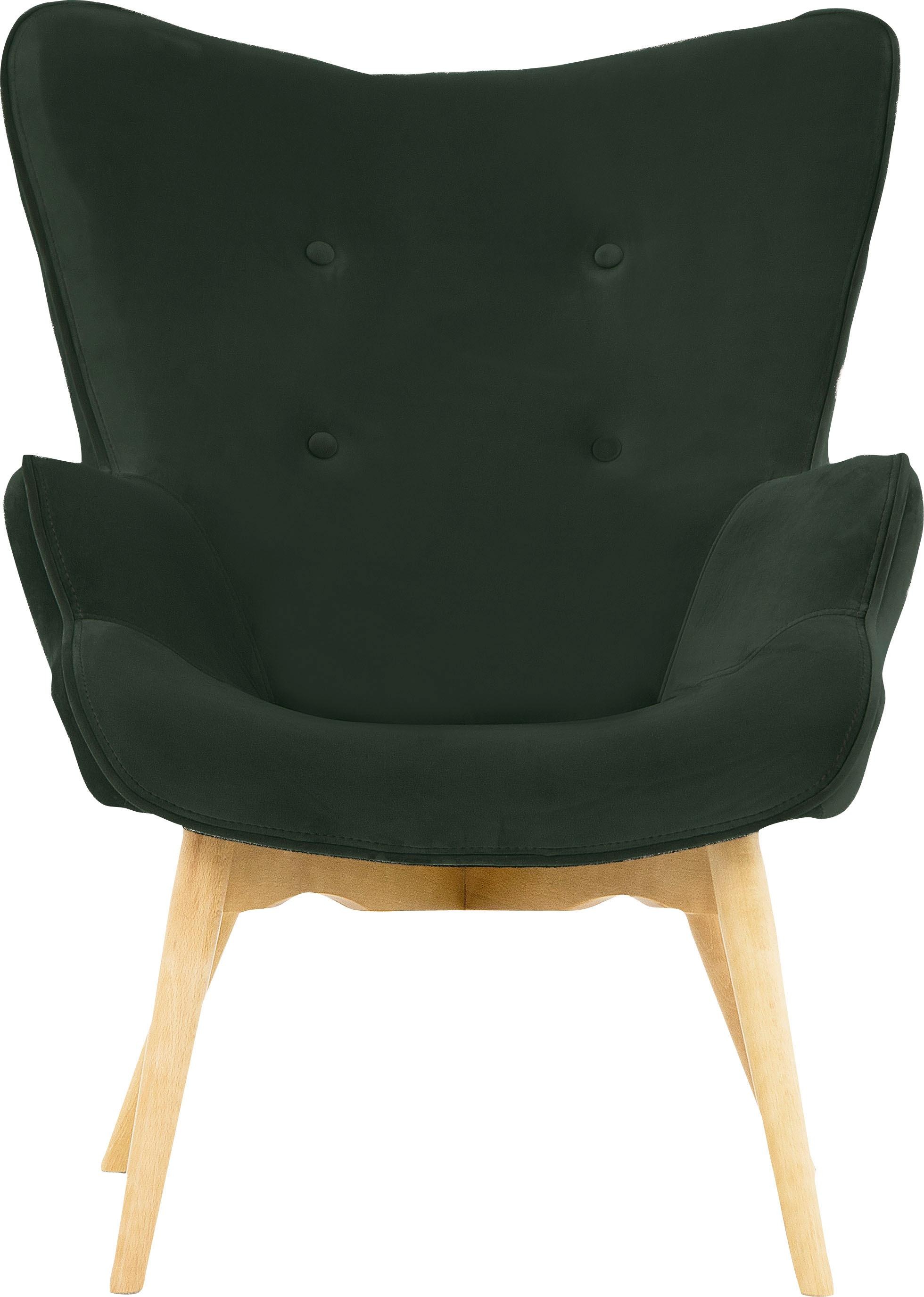 Home affaire Sessel "Egense" wahlweise mit oder ohne Hocker günstig online kaufen