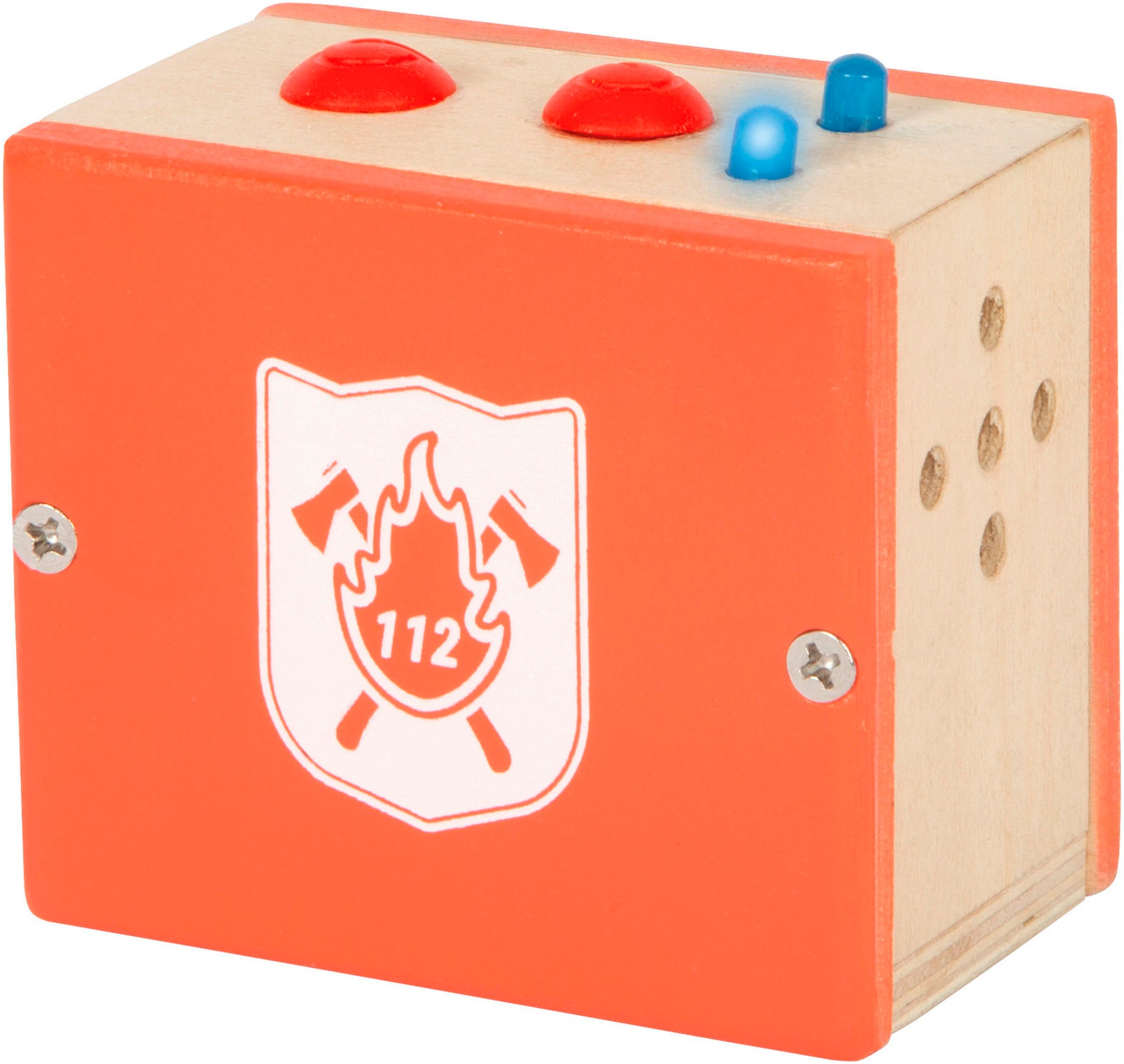 Small Foot Spielwelt »Große Feuerwache mit Zubehör« batteriebetriebenes Sound- & Lichtmodul für realistische Einsätze