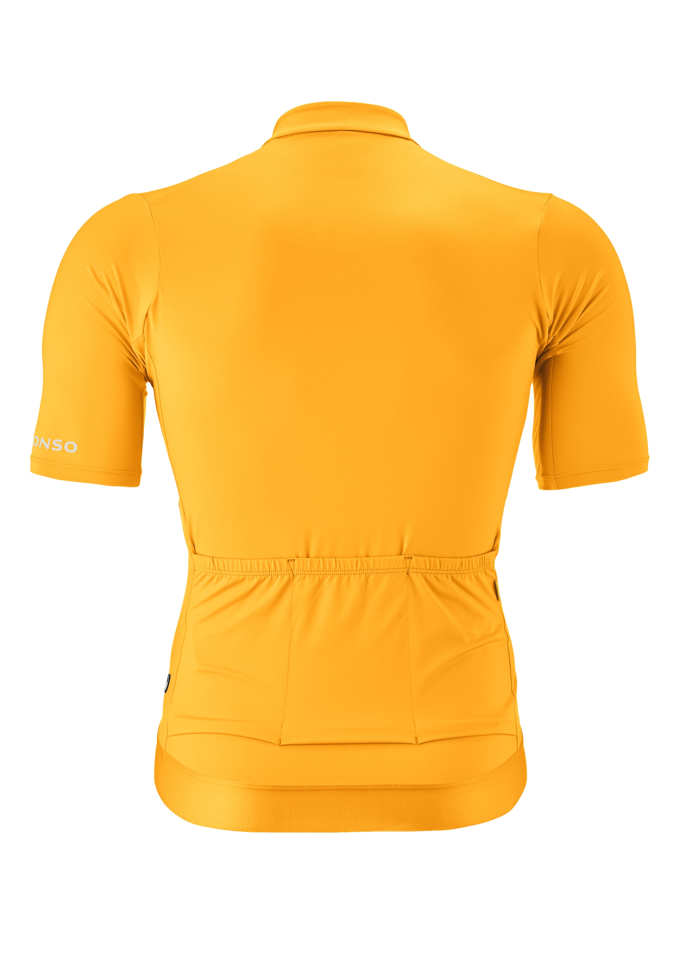 Gonso Radtrikot »Road Jersey M«, Herren Fahrradtrikot kurzarm, Full-Zip Trikot, Rückentasche, Slim Fit